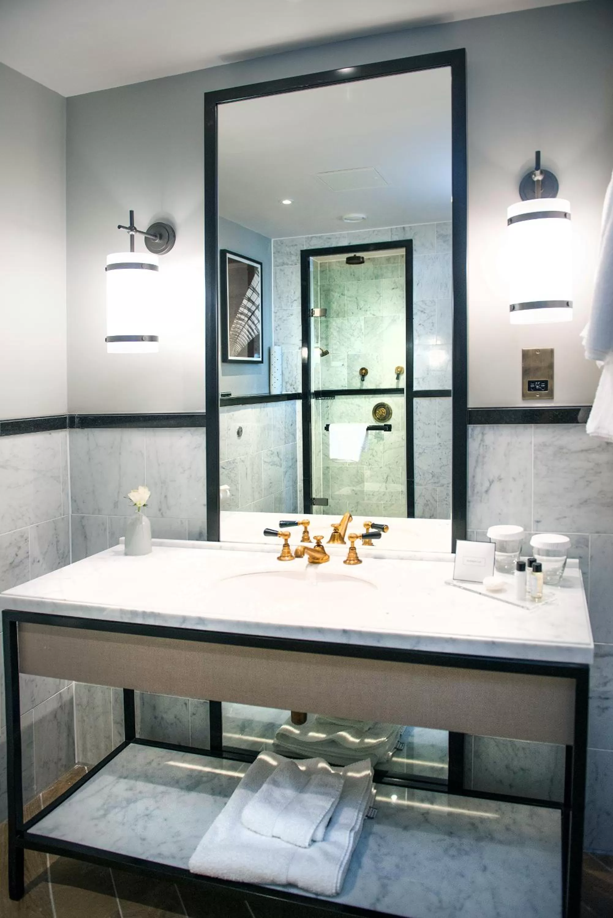 Shower in voco Grand Central Glasgow by IHG