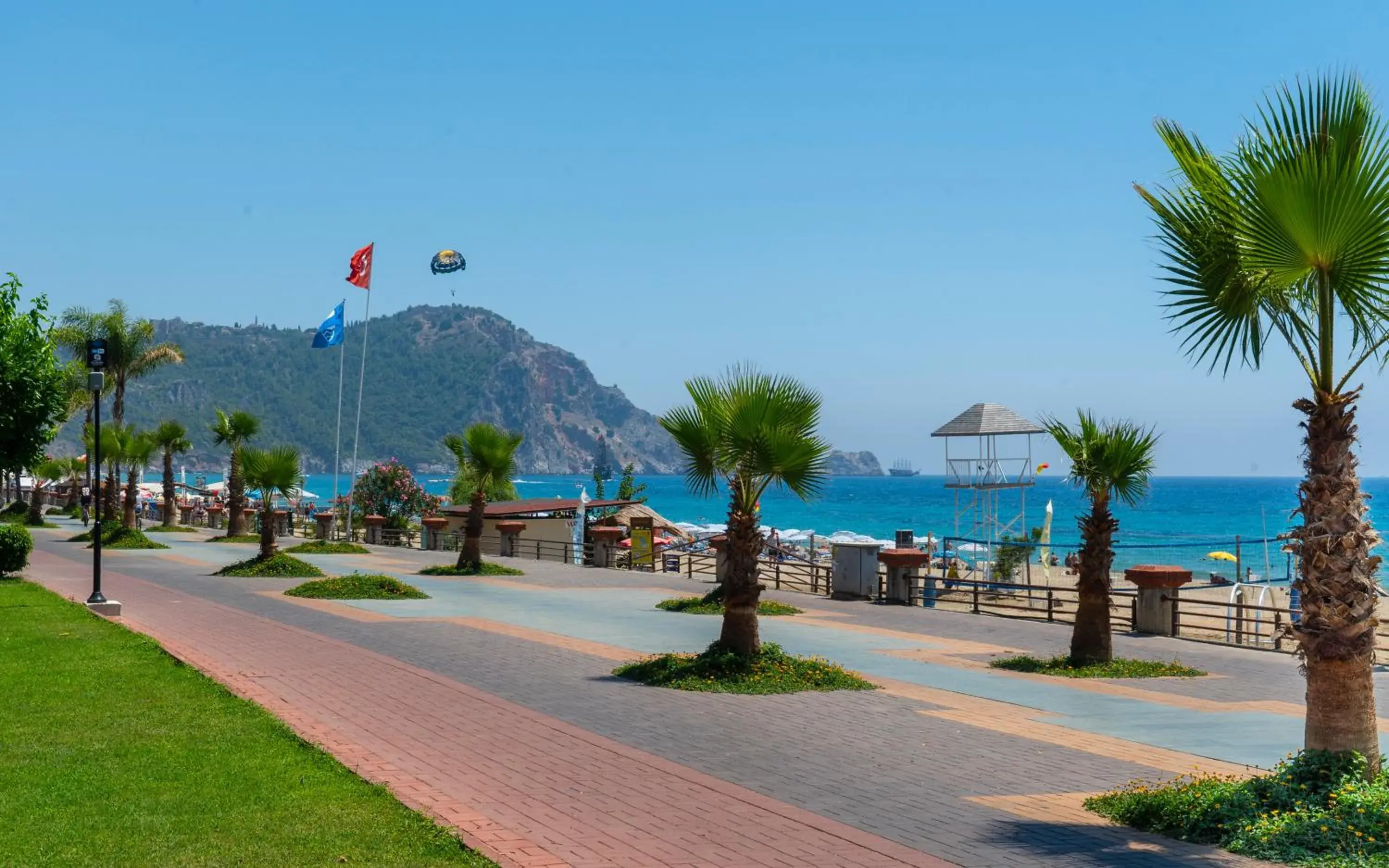 Beach, Swimming Pool in Kleopatra Life Hotel