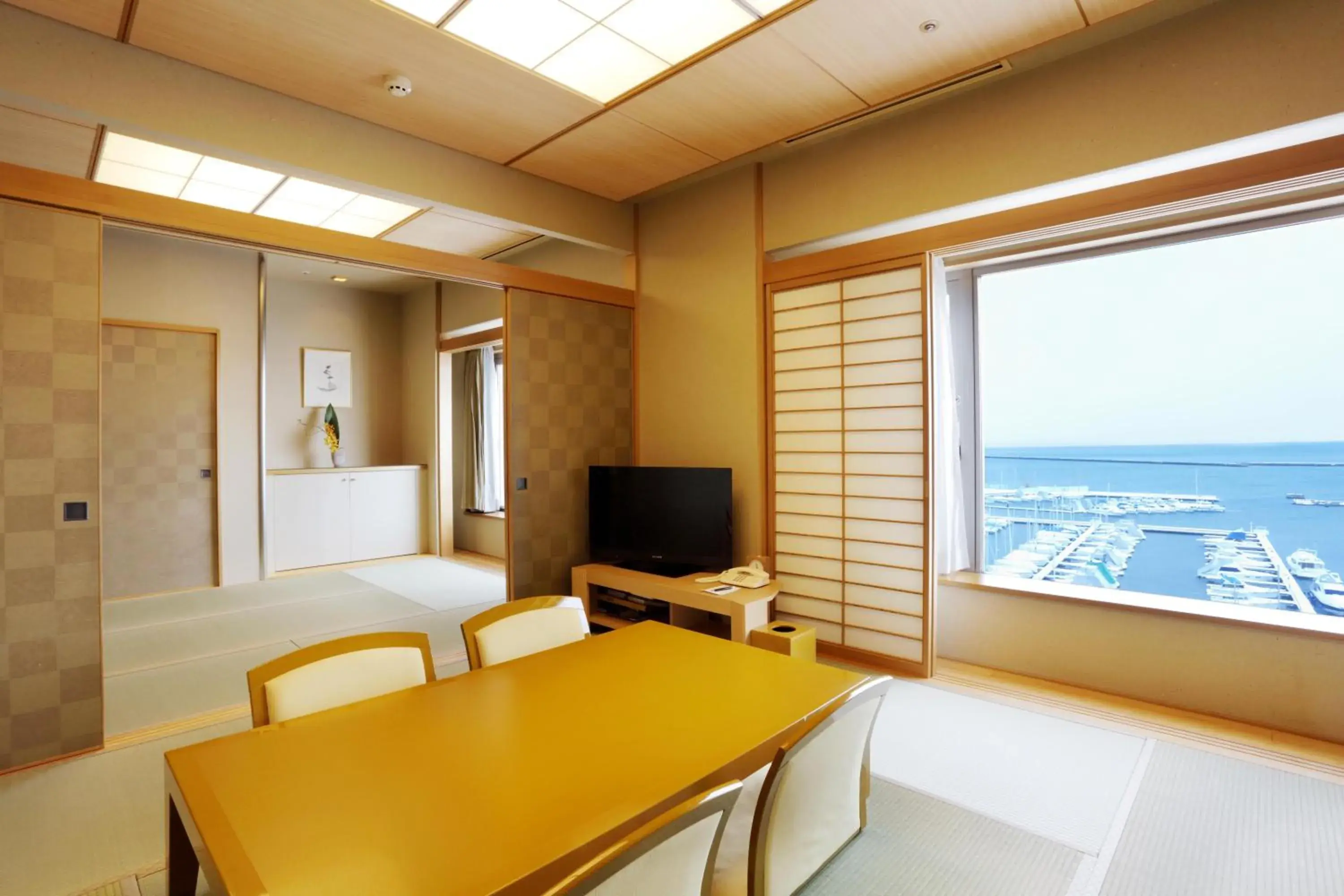 Photo of the whole room, TV/Entertainment Center in Grand Park Otaru Hotel