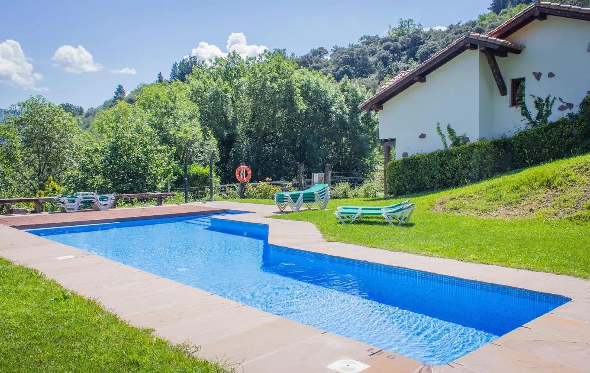 Pool view, Swimming Pool in Viviendas Rurales El Covaju