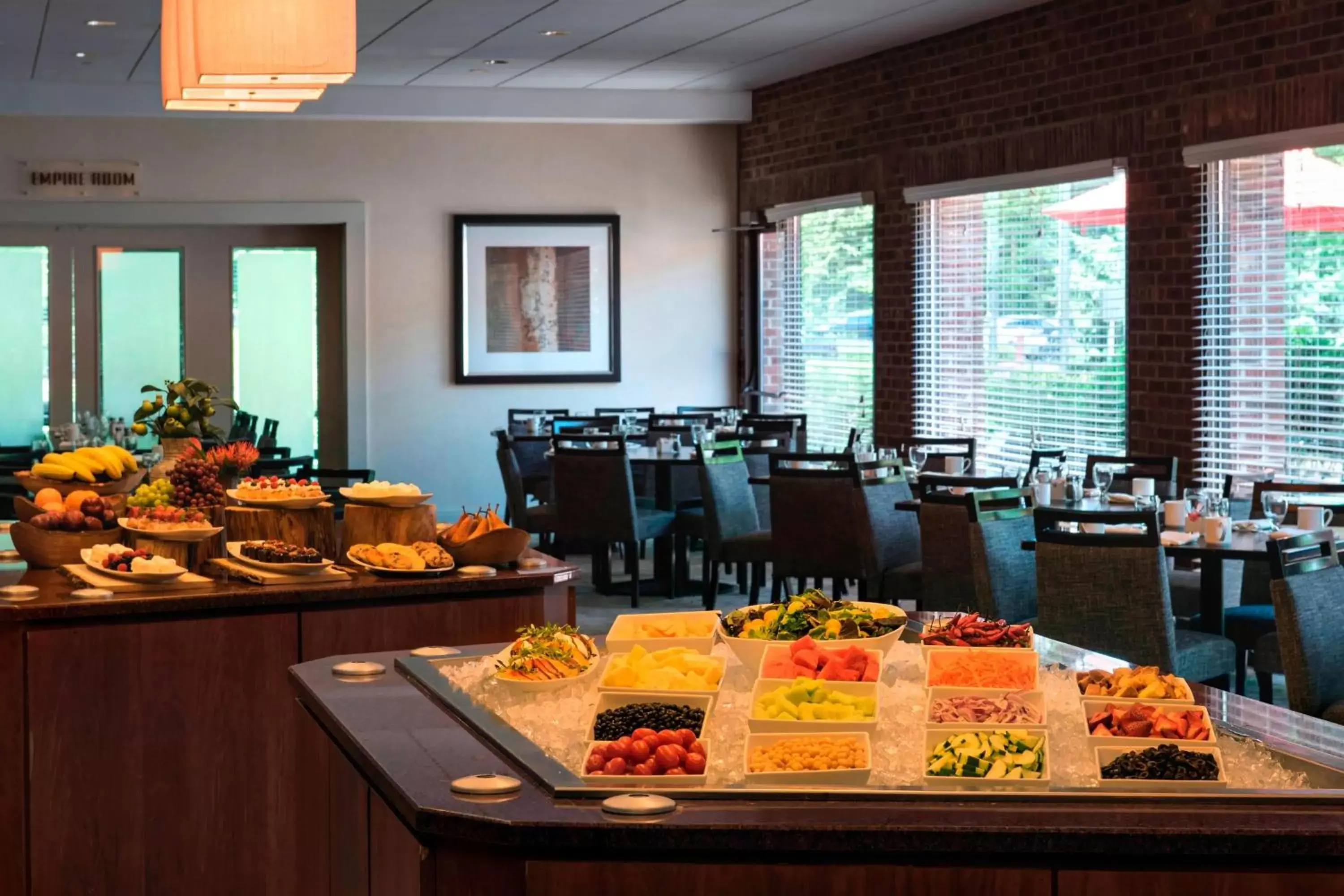 Meeting/conference room, Restaurant/Places to Eat in Princeton Marriott at Forrestal