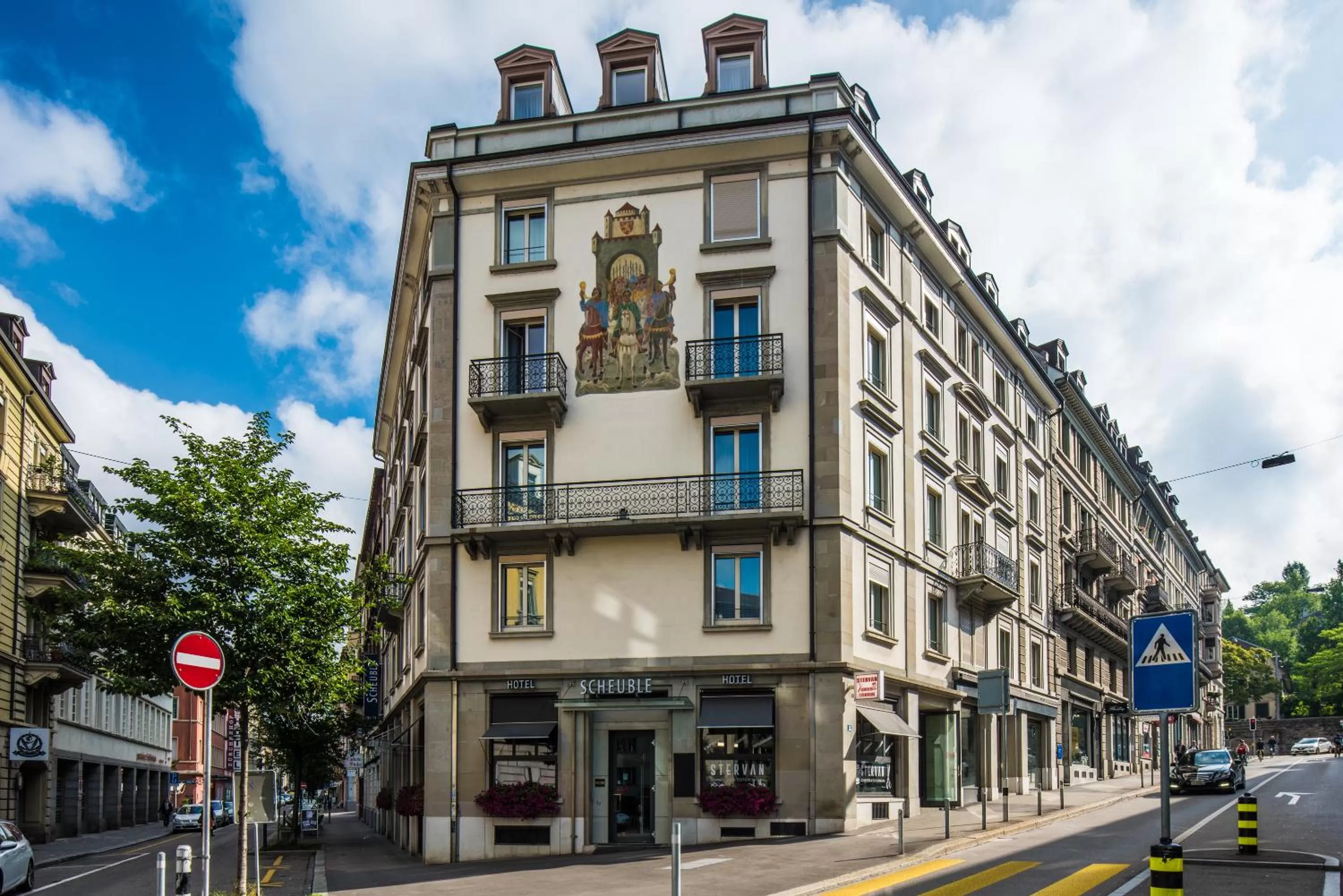 Property building in Hotel Scheuble