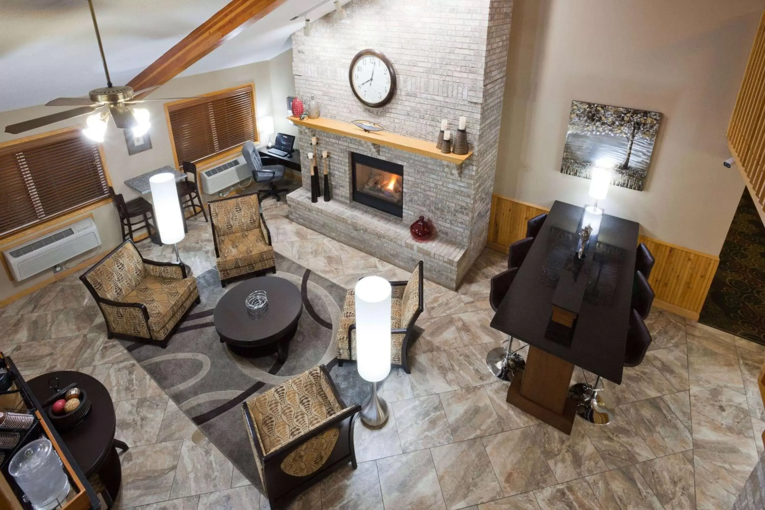 Lobby or reception, Dining Area in AmericInn by Wyndham Sartell