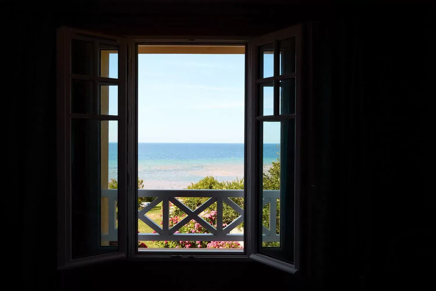 Sea View in Chambres d'hôtes Les 4 Vents Pointe du Hoc - Landing Beaches