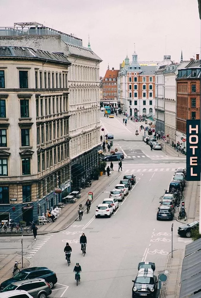 City view in Ibsens Hotel