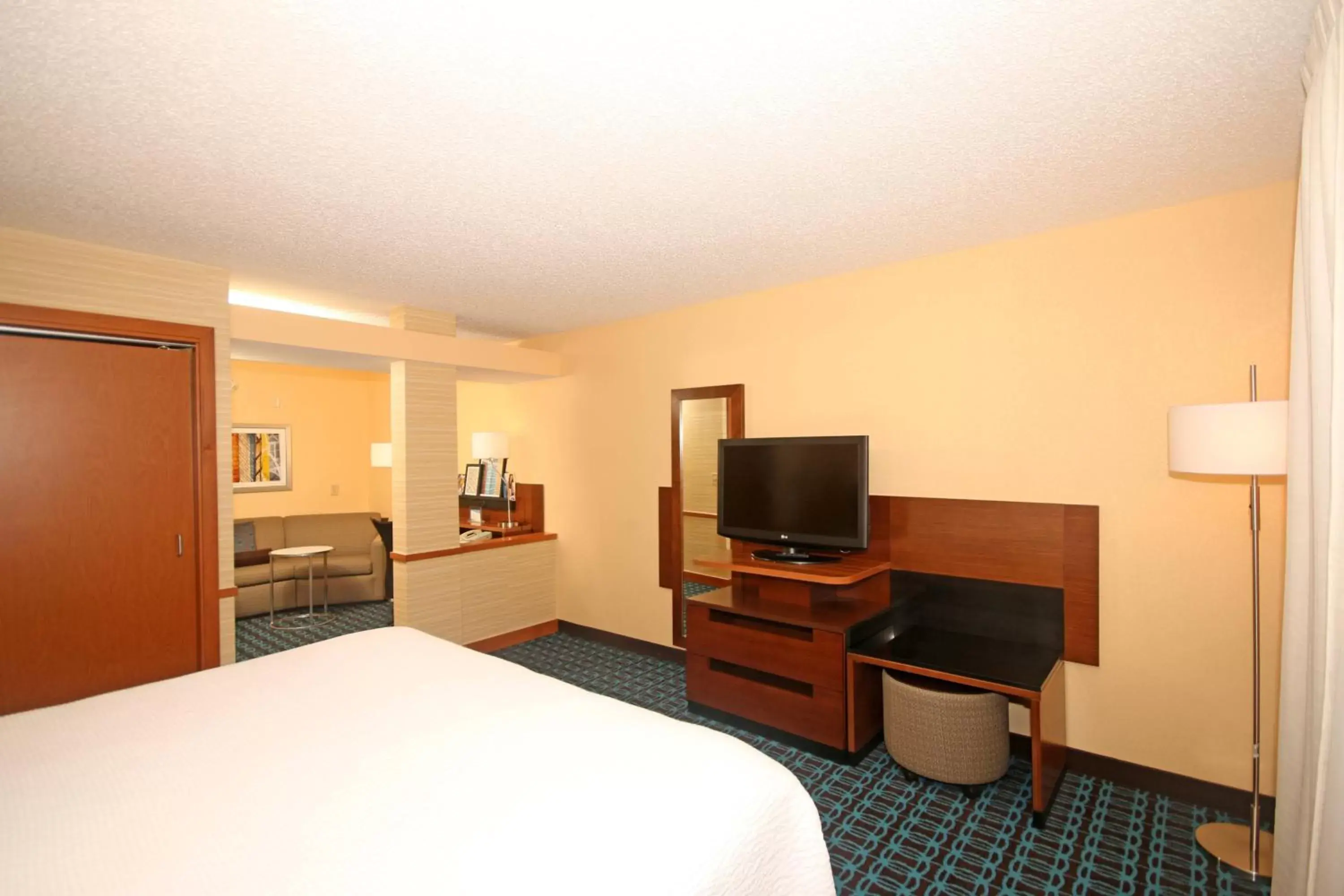 Bedroom, Bed in Fairfield Inn & Suites by Marriott Aiken