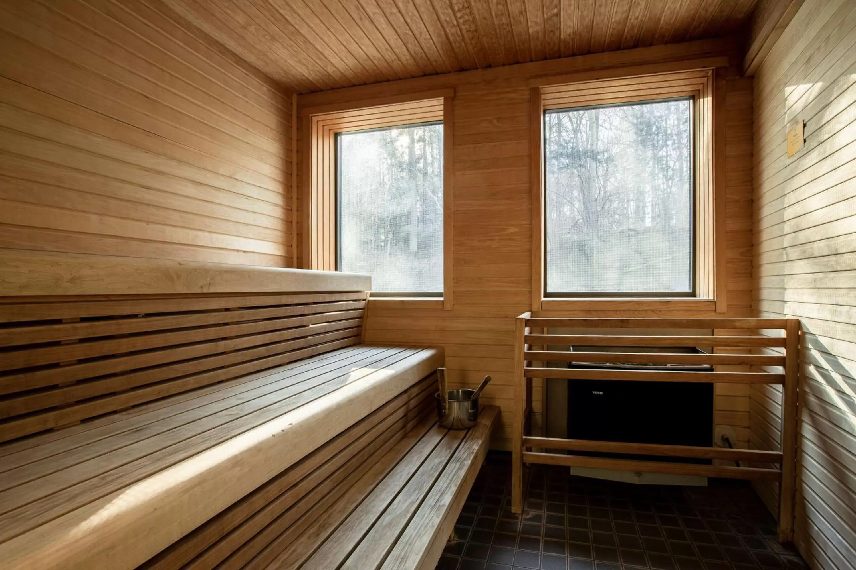 Sauna in Scandic Alvik