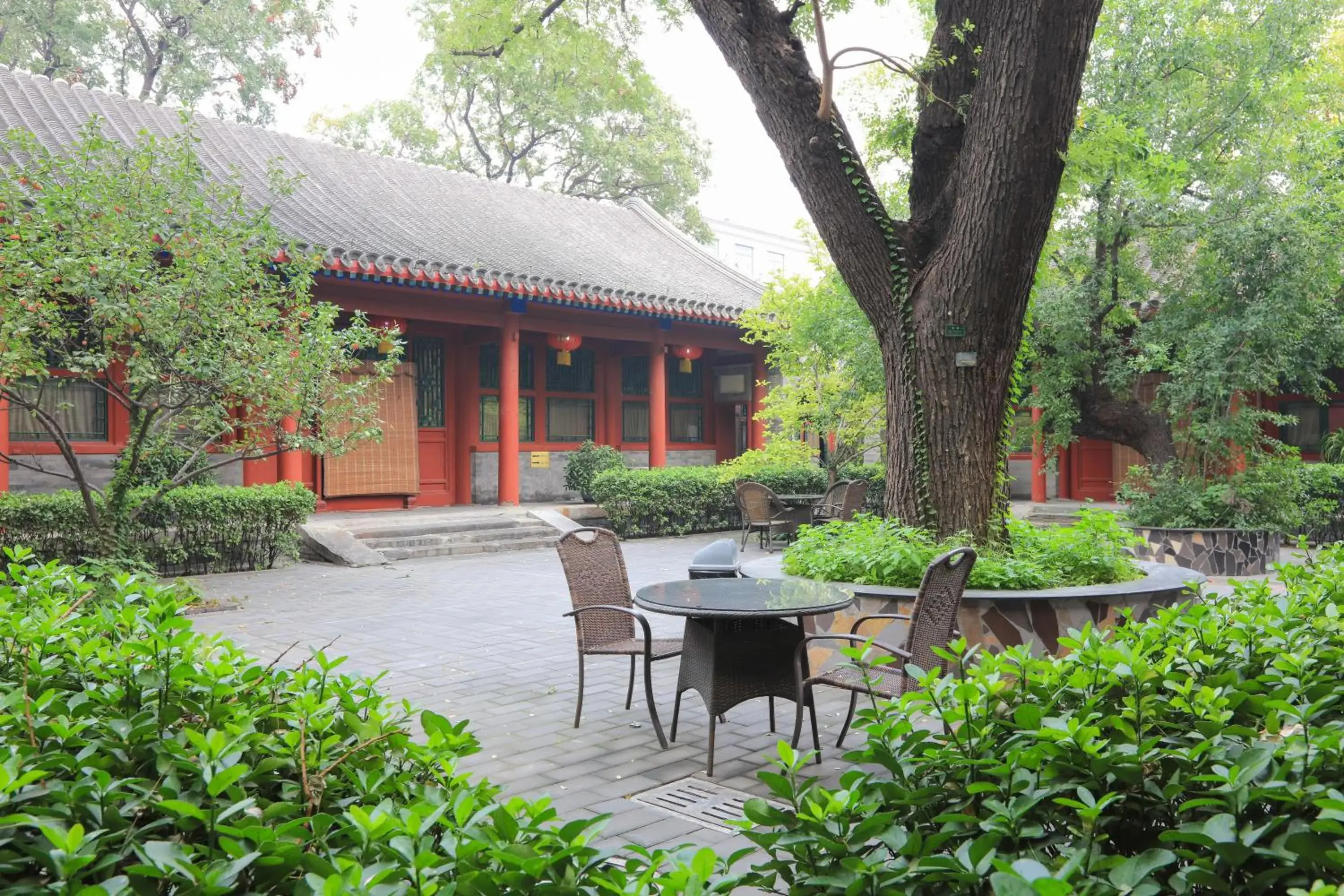 Garden in Beijing Jingyuan Courtyard Hotel