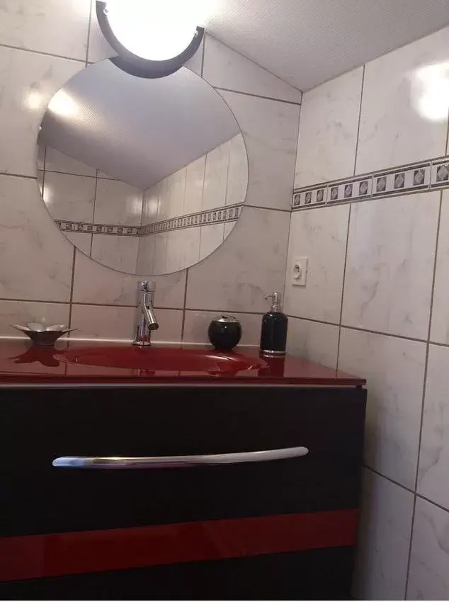 Shower, Bathroom in Chambre d'Hôtes des Lys
