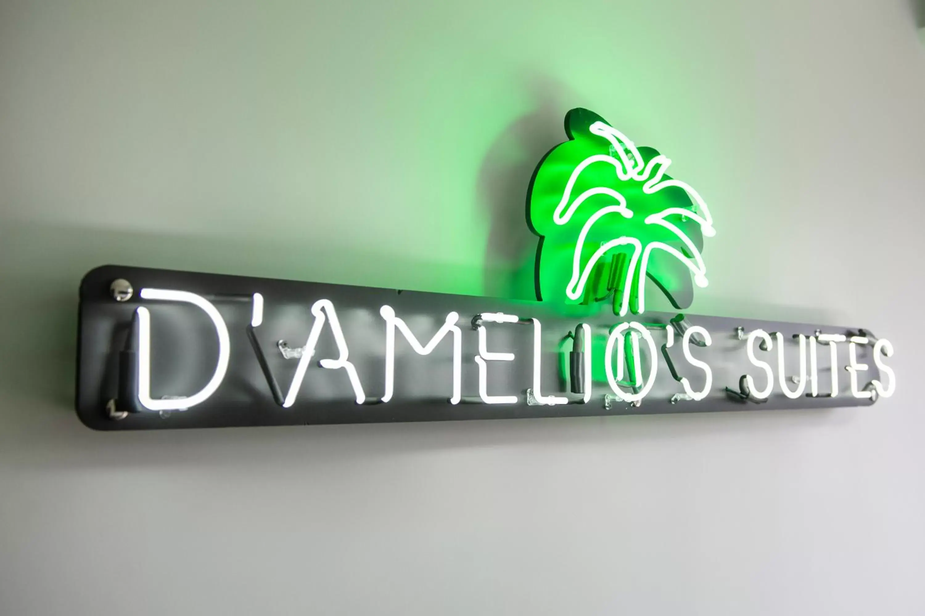 Property Logo/Sign in D'amelio'S suites