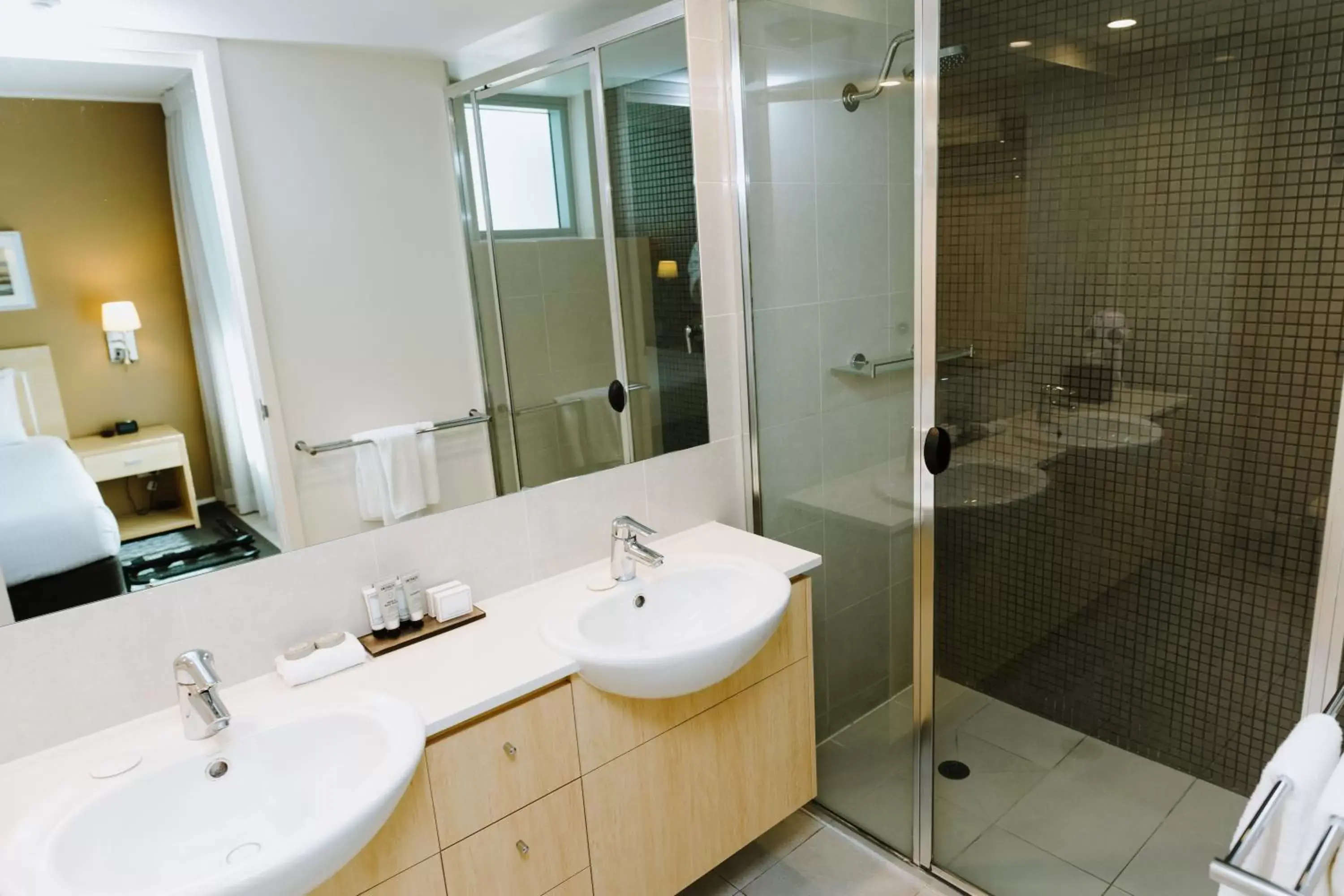 Bathroom in Ramada Hotel & Suites by Wyndham Ballina Byron Bathroom in Ramada Hotel & Suites by Wyndham Ballina Byron