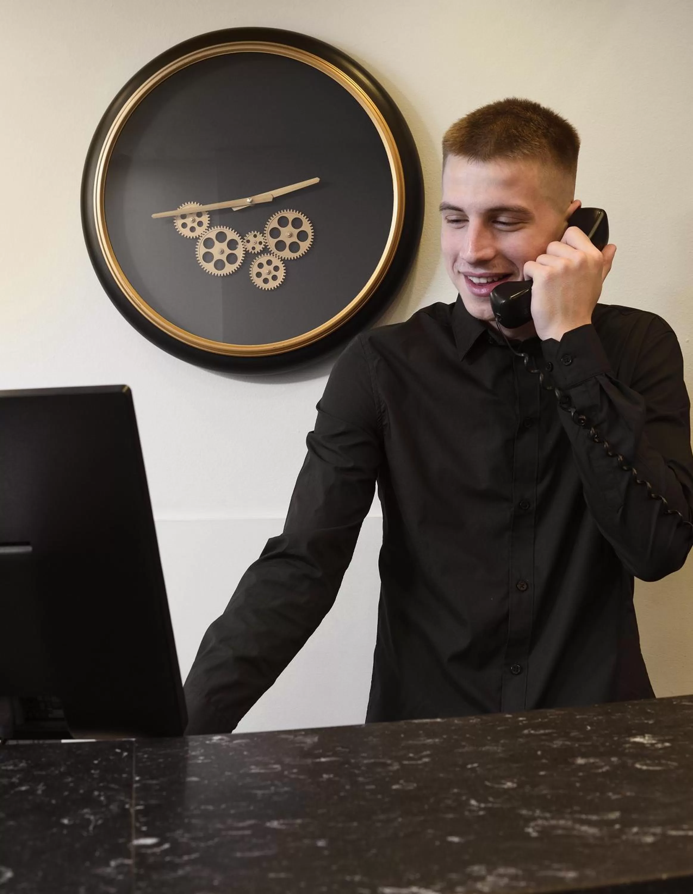 Staff in Le Palace Hotel