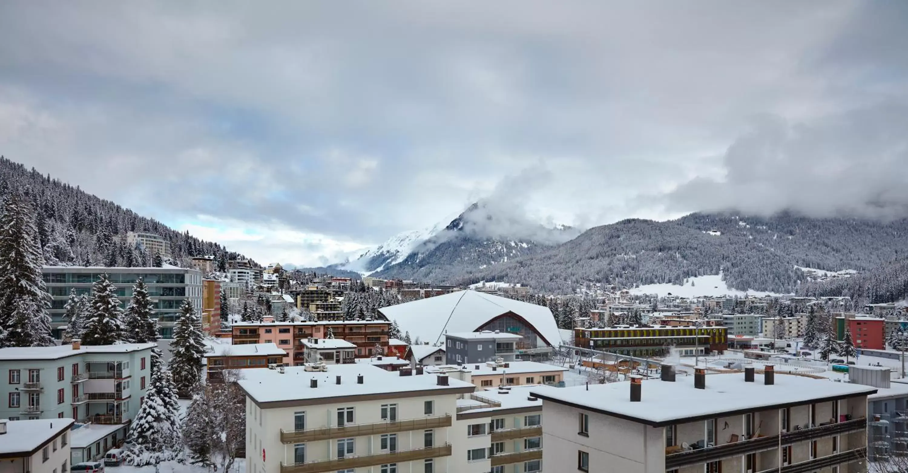 Property building in Hard Rock Hotel Davos