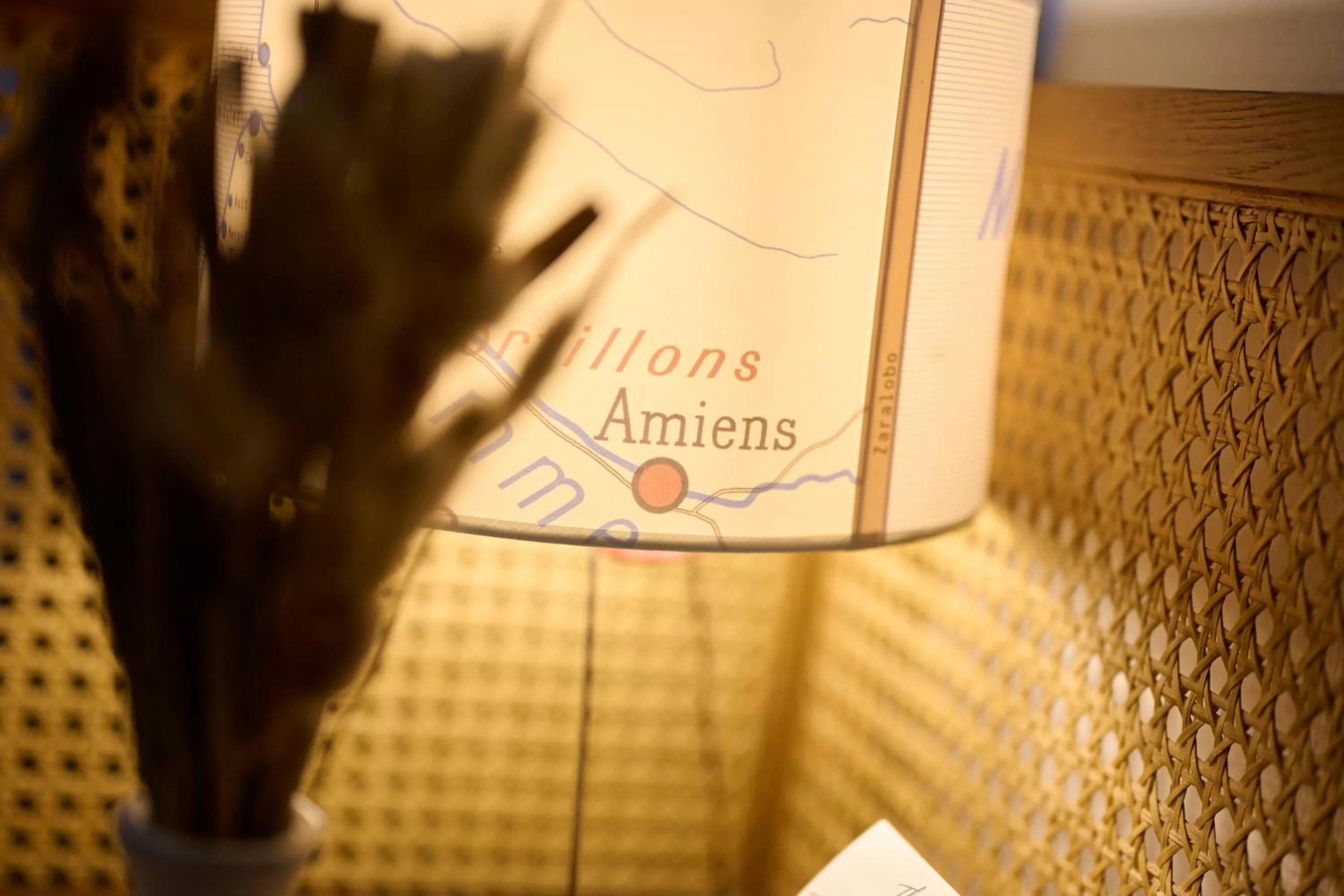 Decorative detail in The Originals Boutique, Hôtel La Colonne de Bronze, Saint-Valéry-sur-Somme