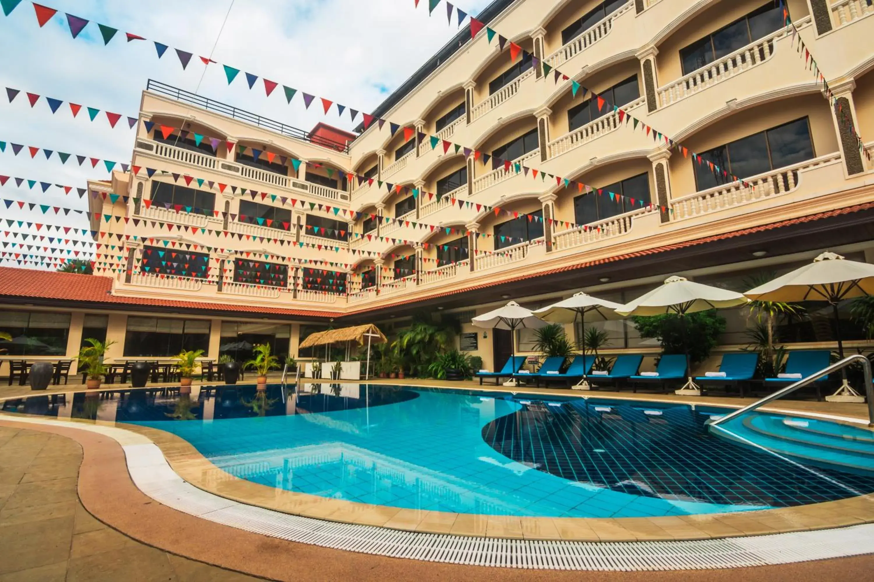 Pool view, Swimming Pool in Khemara Angkor Hotel & Spa