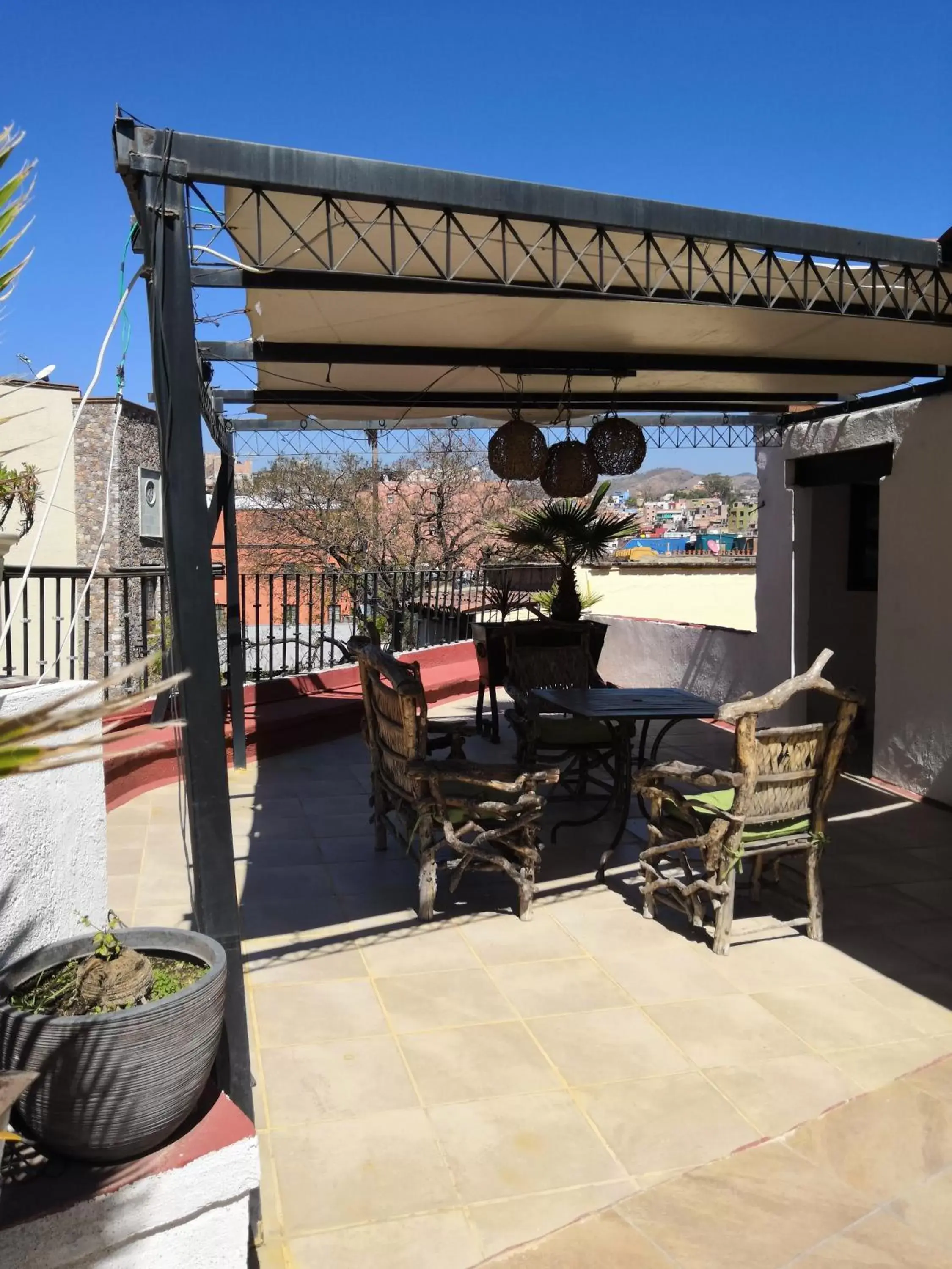 Balcony/Terrace in Hotel Casa Sangre de Cristo