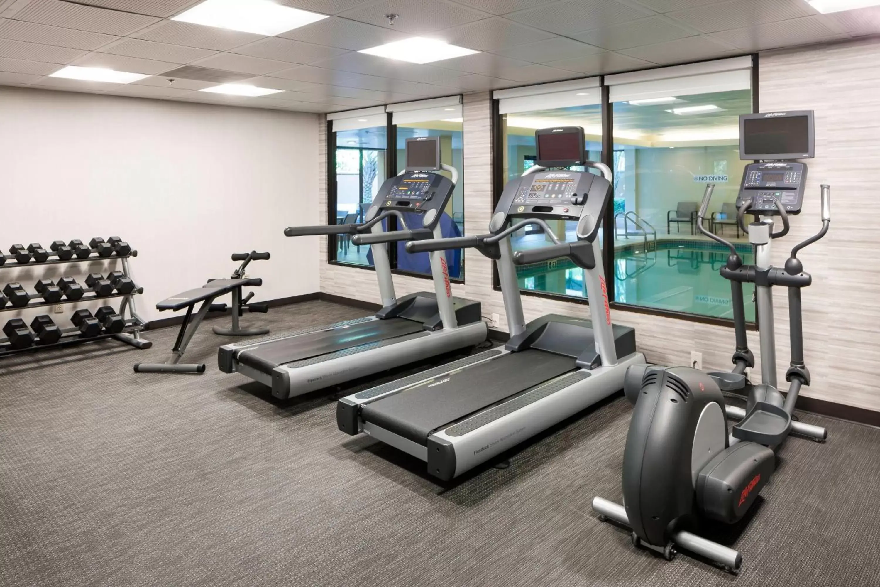 Fitness centre/facilities, Fitness Center/Facilities in Courtyard by Marriott Pensacola