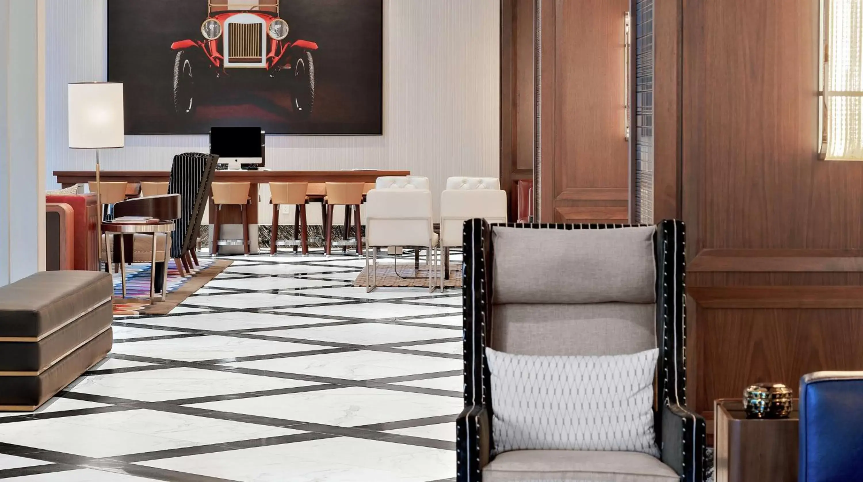 Lobby or reception, Seating Area in Hampton Inn Chicago McCormick Place