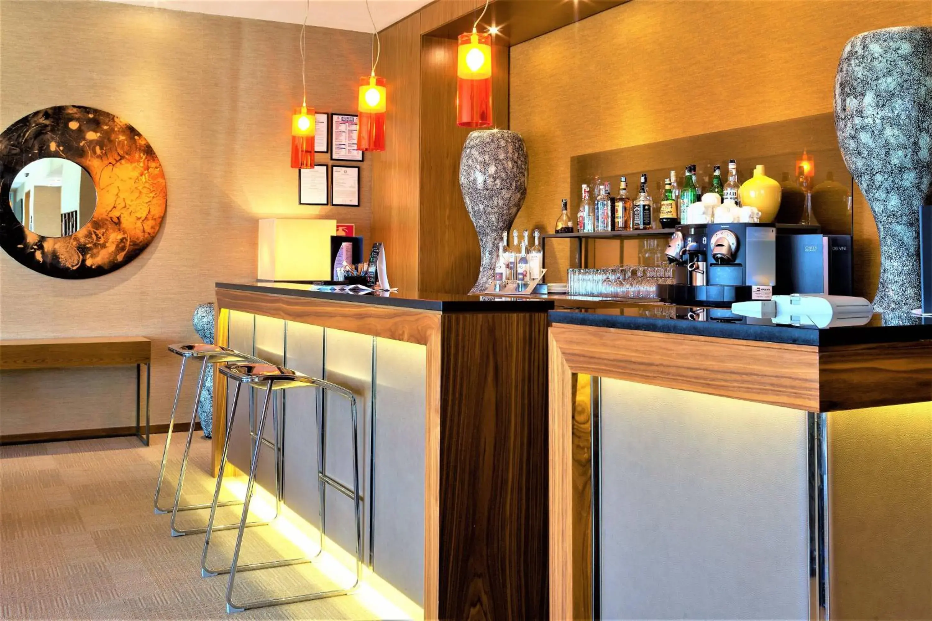 Lounge or bar, Lounge/Bar in AC Hotel Vicenza by Marriott