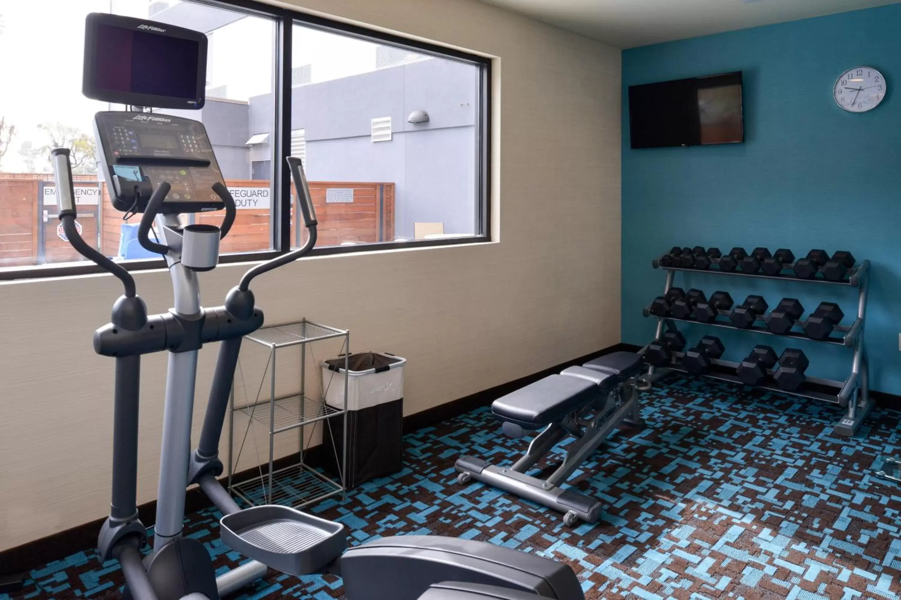 Fitness centre/facilities, Fitness Center/Facilities in Fairfield Inn & Suites by Marriott Santa Cruz