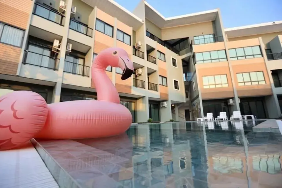 Pool view in Phuket Airport Place Pool view in Phuket Airport Place