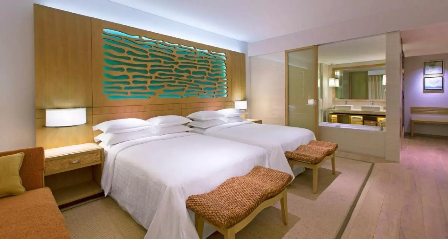 Bedroom, Bed in Sheraton Sanya Haitang Bay Resort