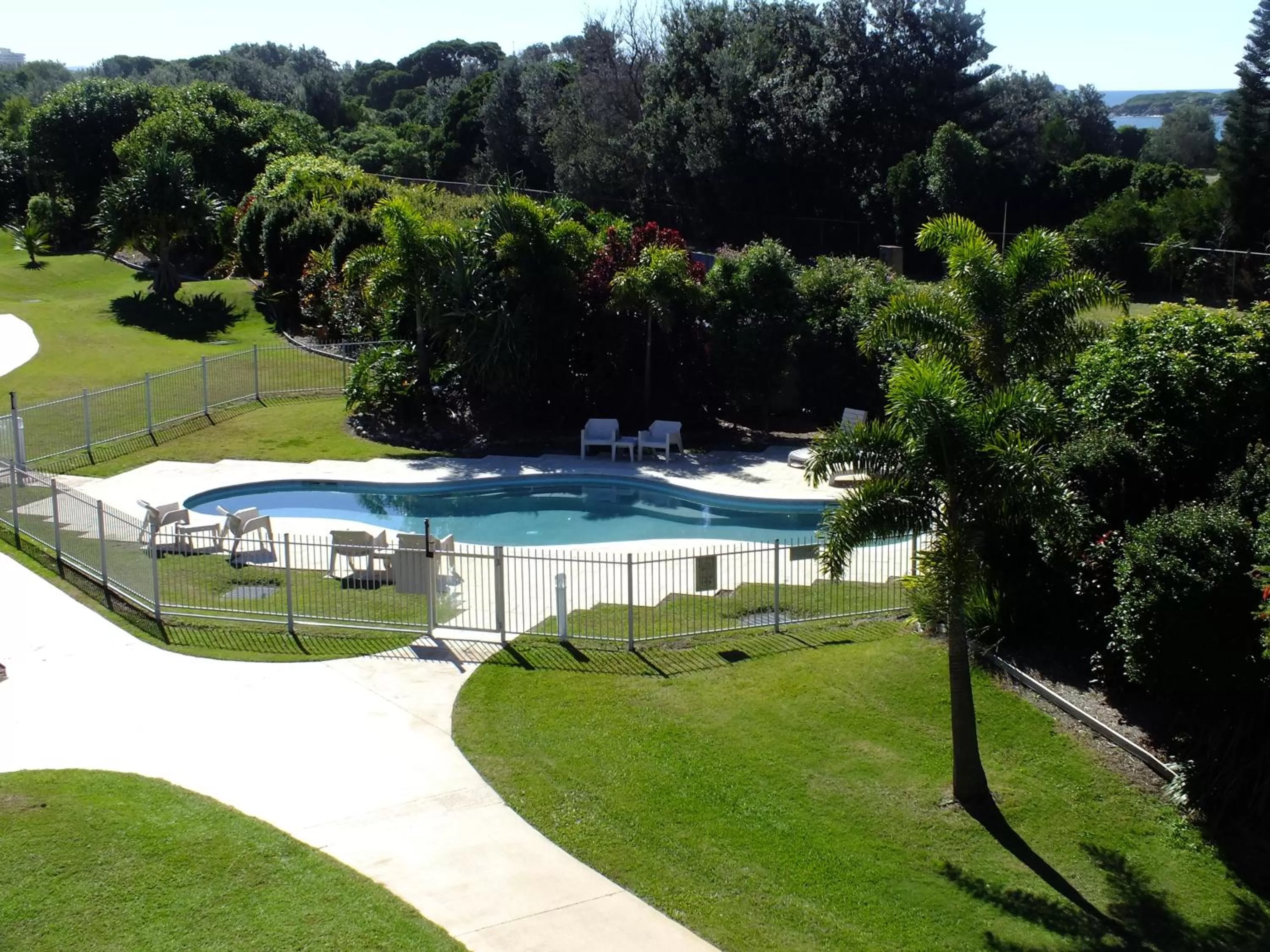 Facade/entrance in Pacific Marina Apartments