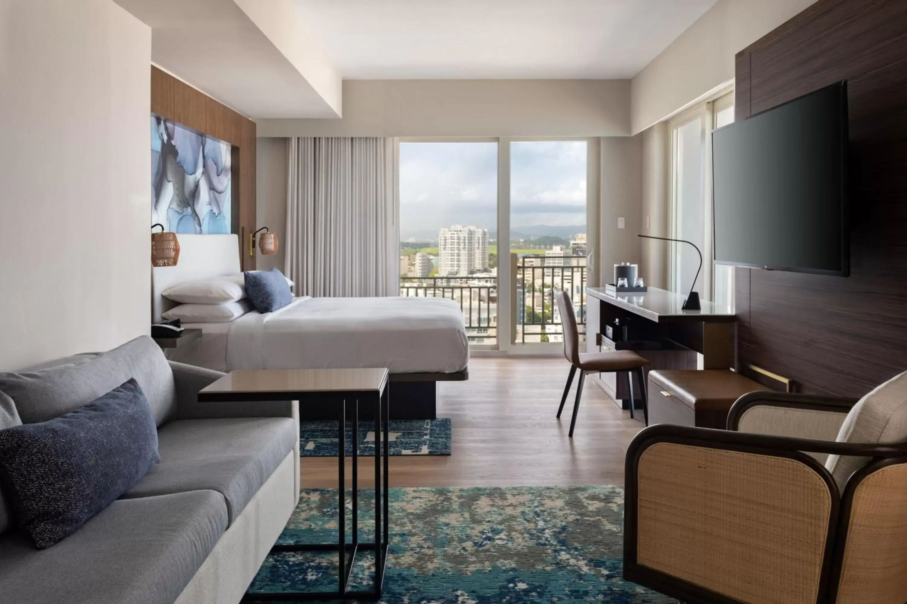 Bedroom in San Juan Marriott Resort and Stellaris Casino