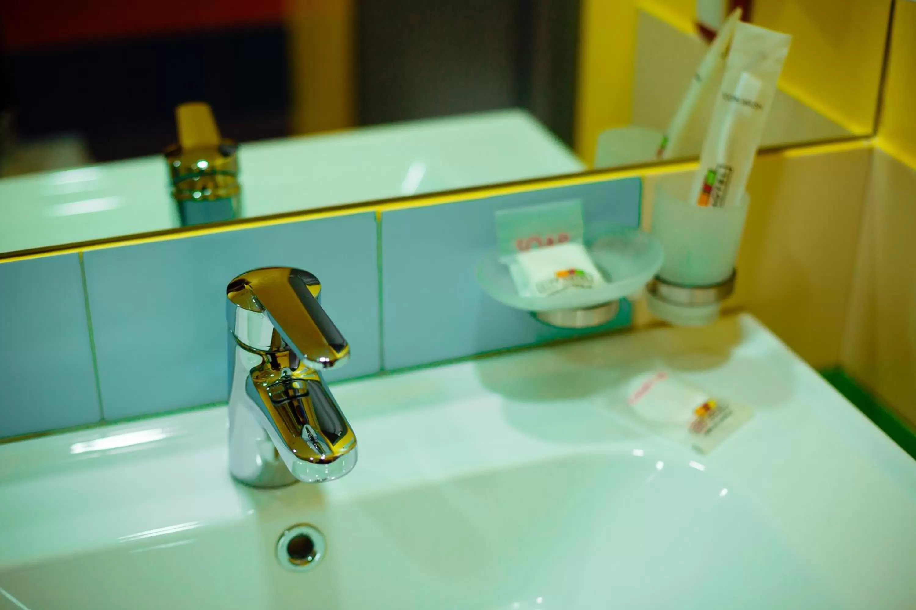 Bathroom in City Hotel Shymkent