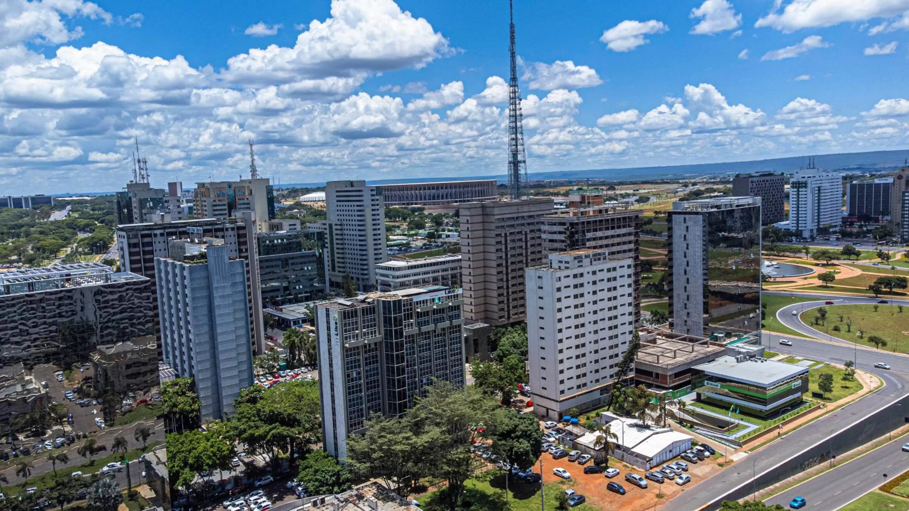 Property building in Like U Hotel Brasília