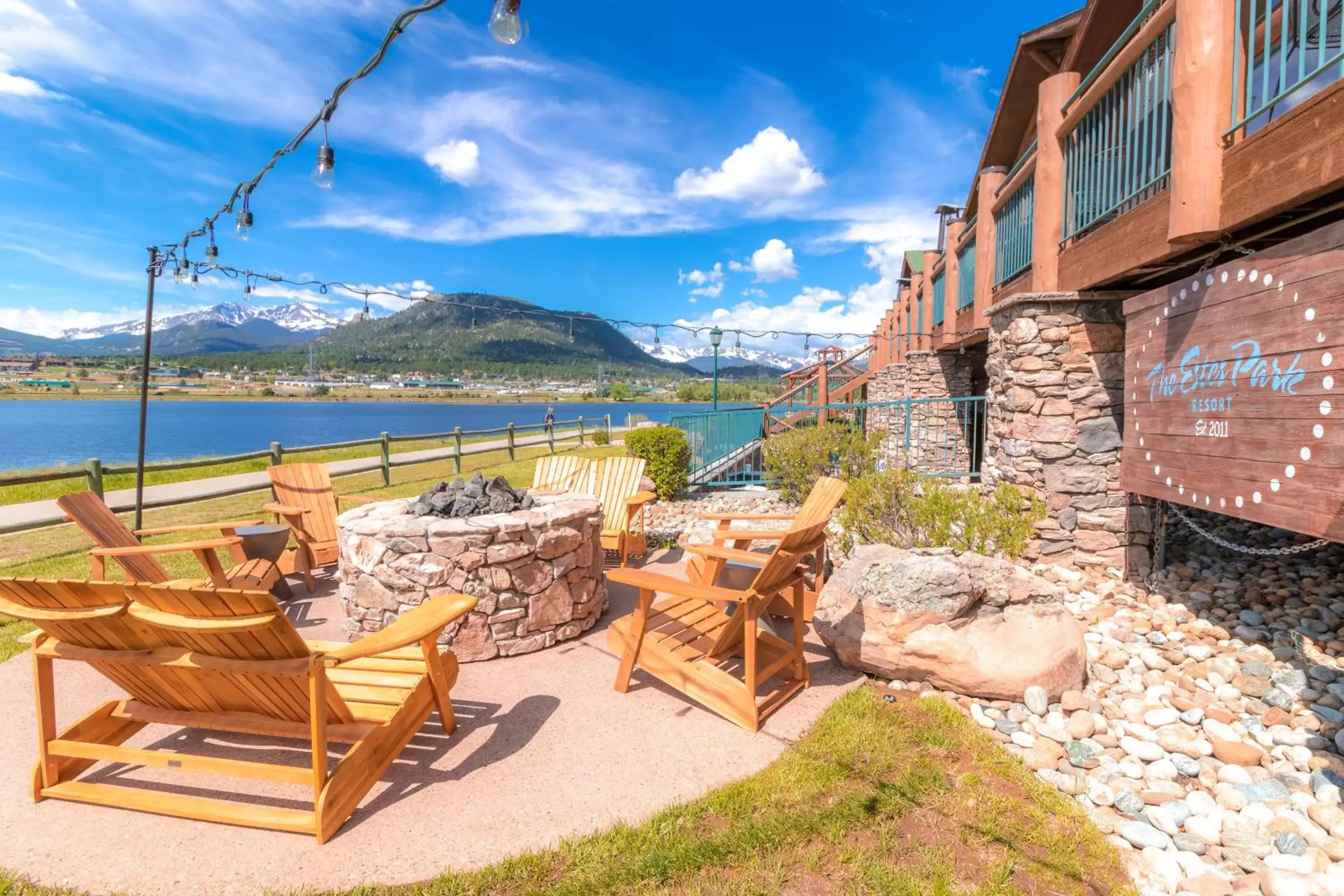 Patio in The Estes Park Resort