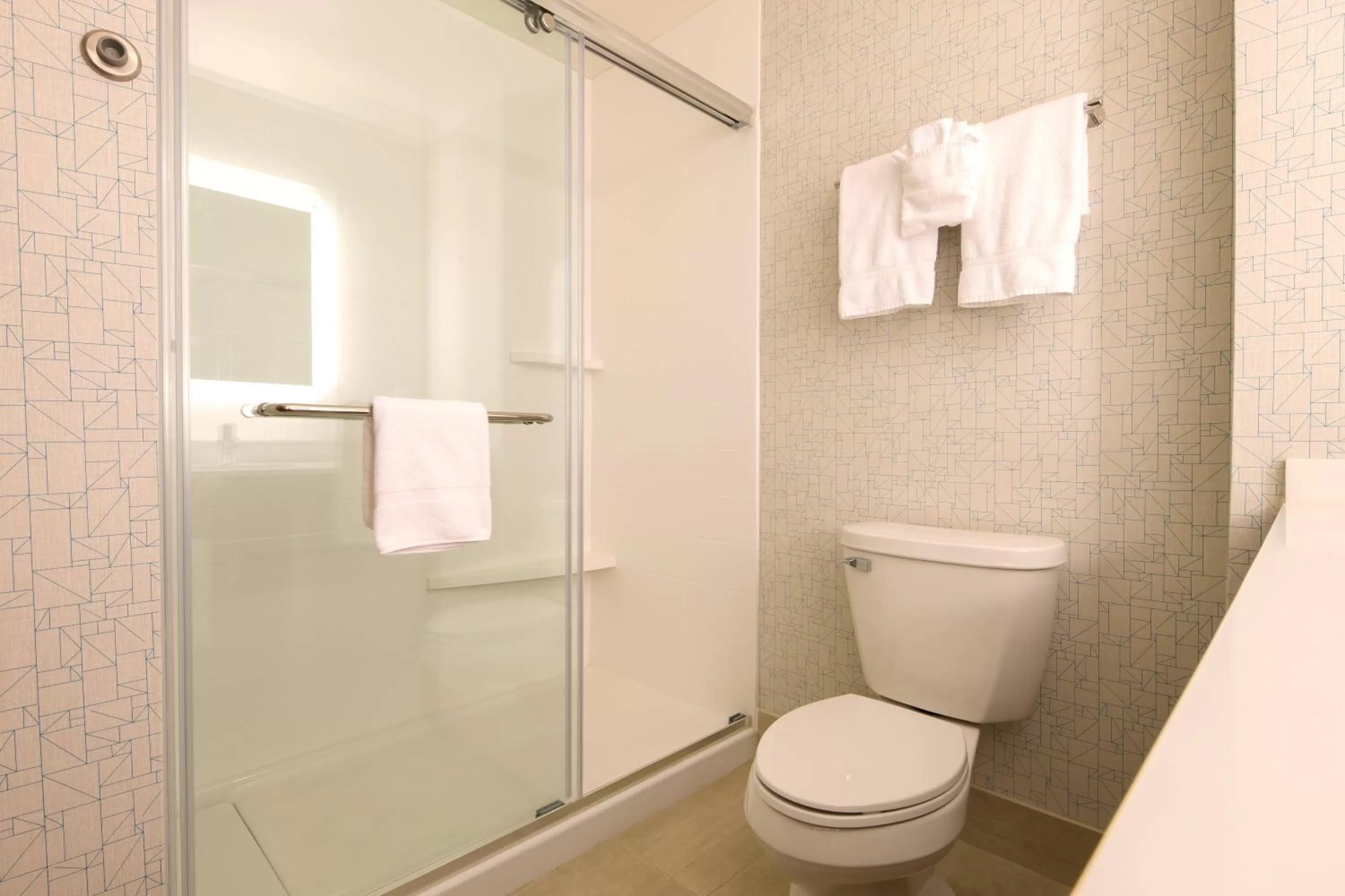 Shower in Holiday Inn Express & Suites Monroe by IHG