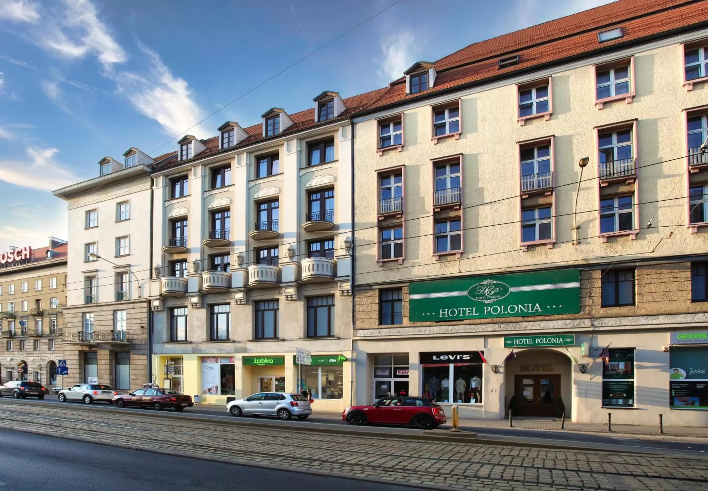 Property Building in Hotel Polonia Centrum