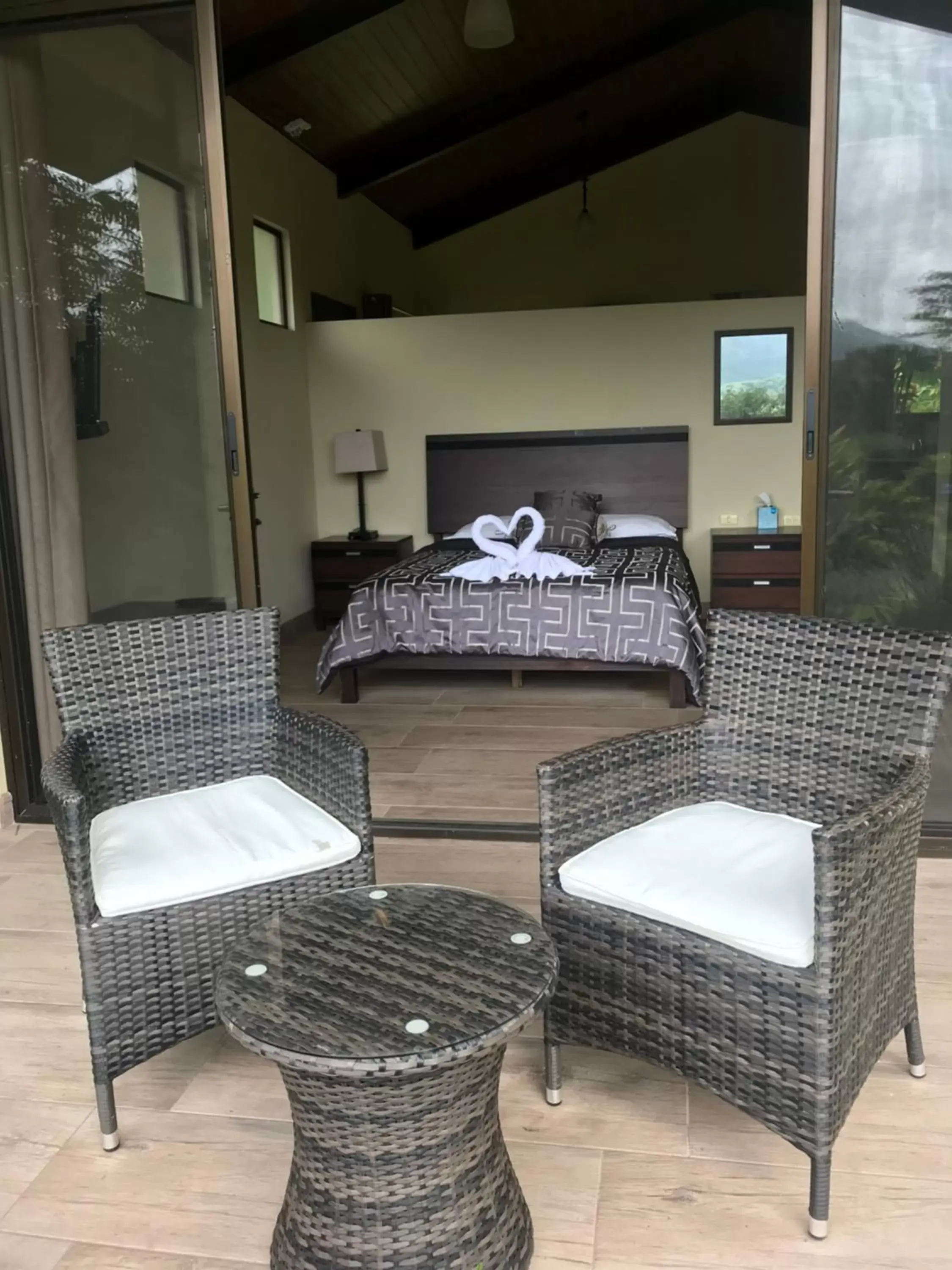 Balcony/Terrace in Arenal Roca Suites