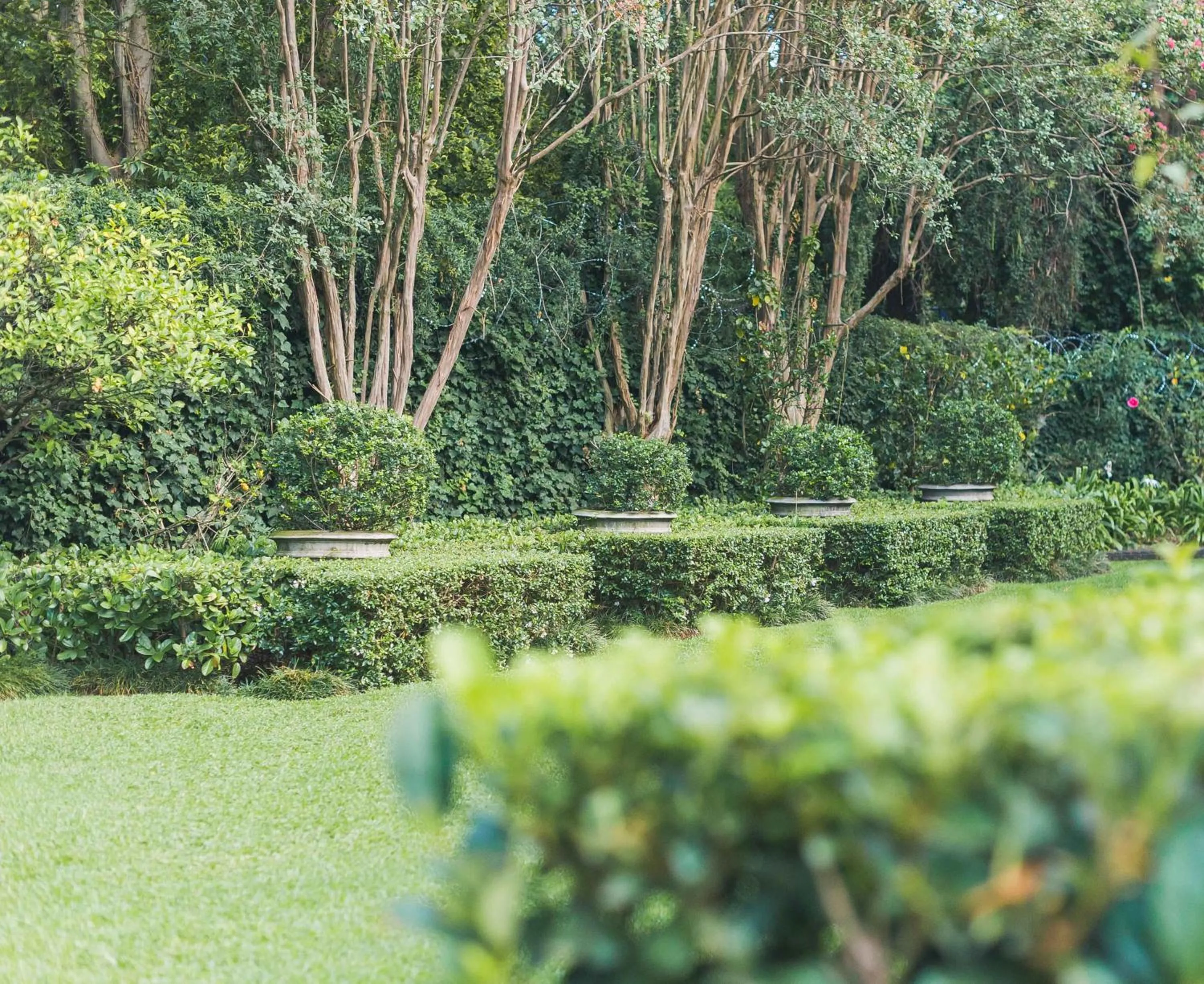 Garden view in Osborne House