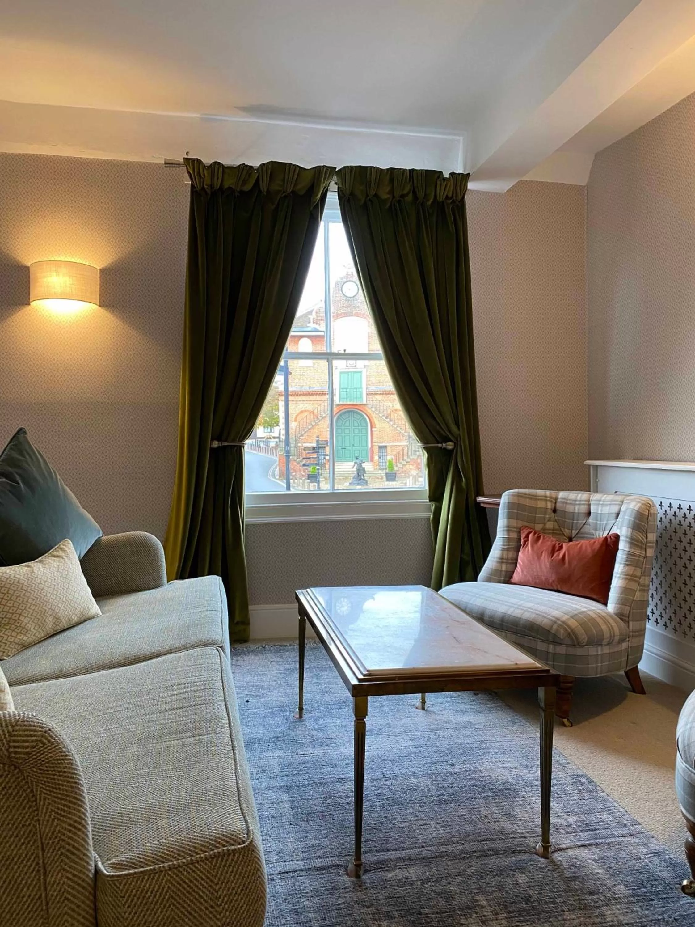 Seating area in The Bull Inn