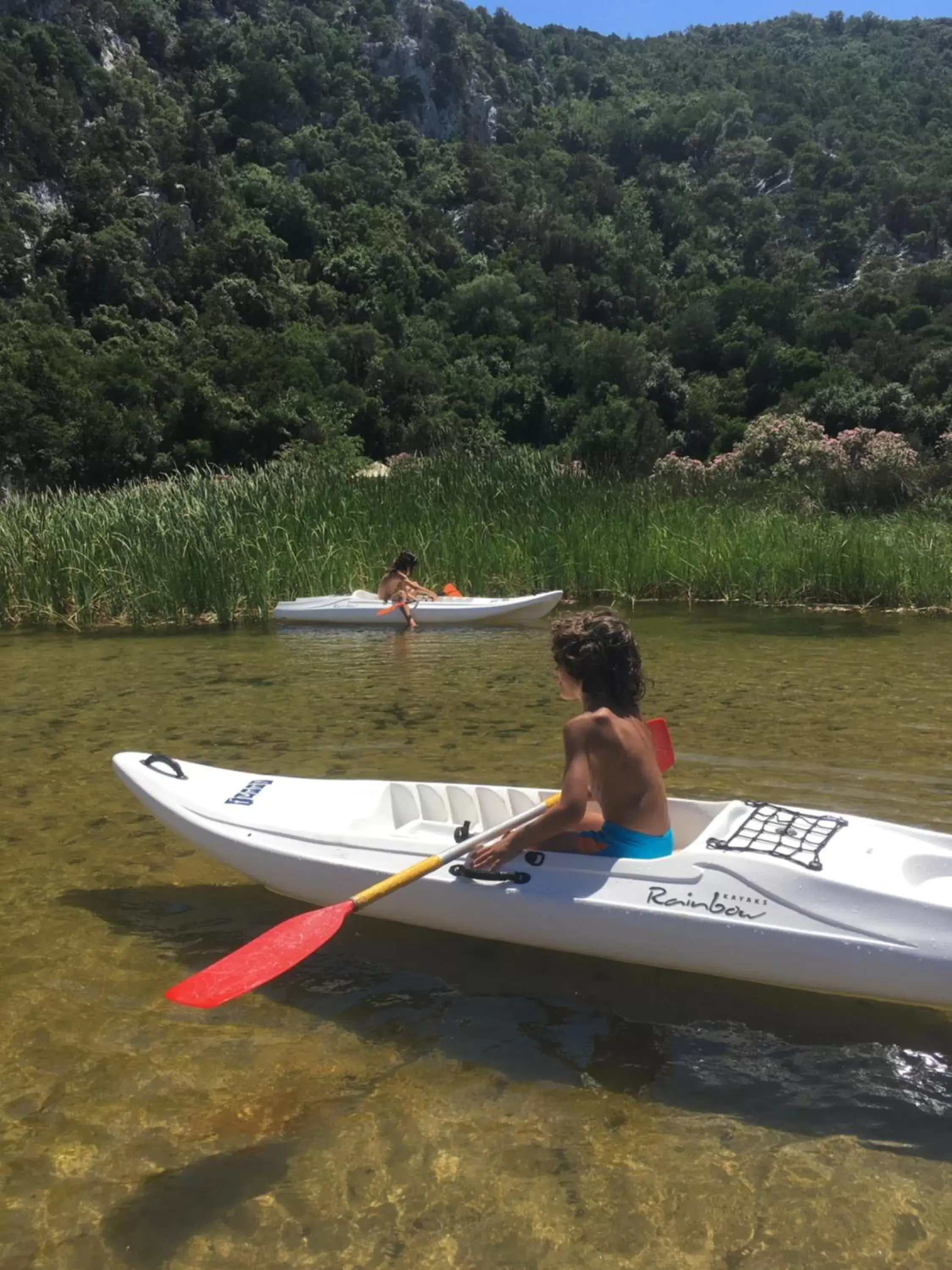 Canoeing in B&B Luce Viola