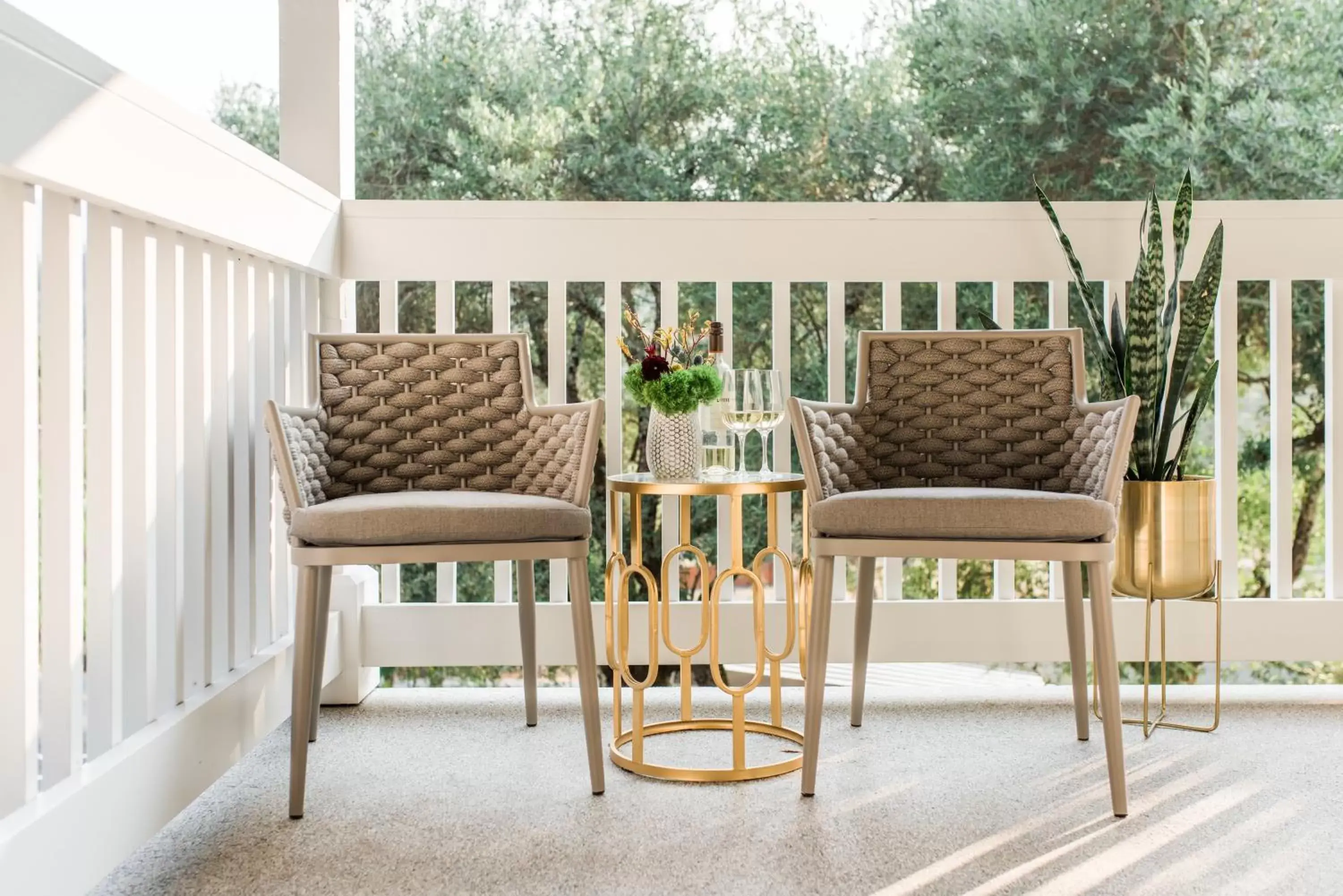 Decorative detail, Seating Area in Olea Hotel