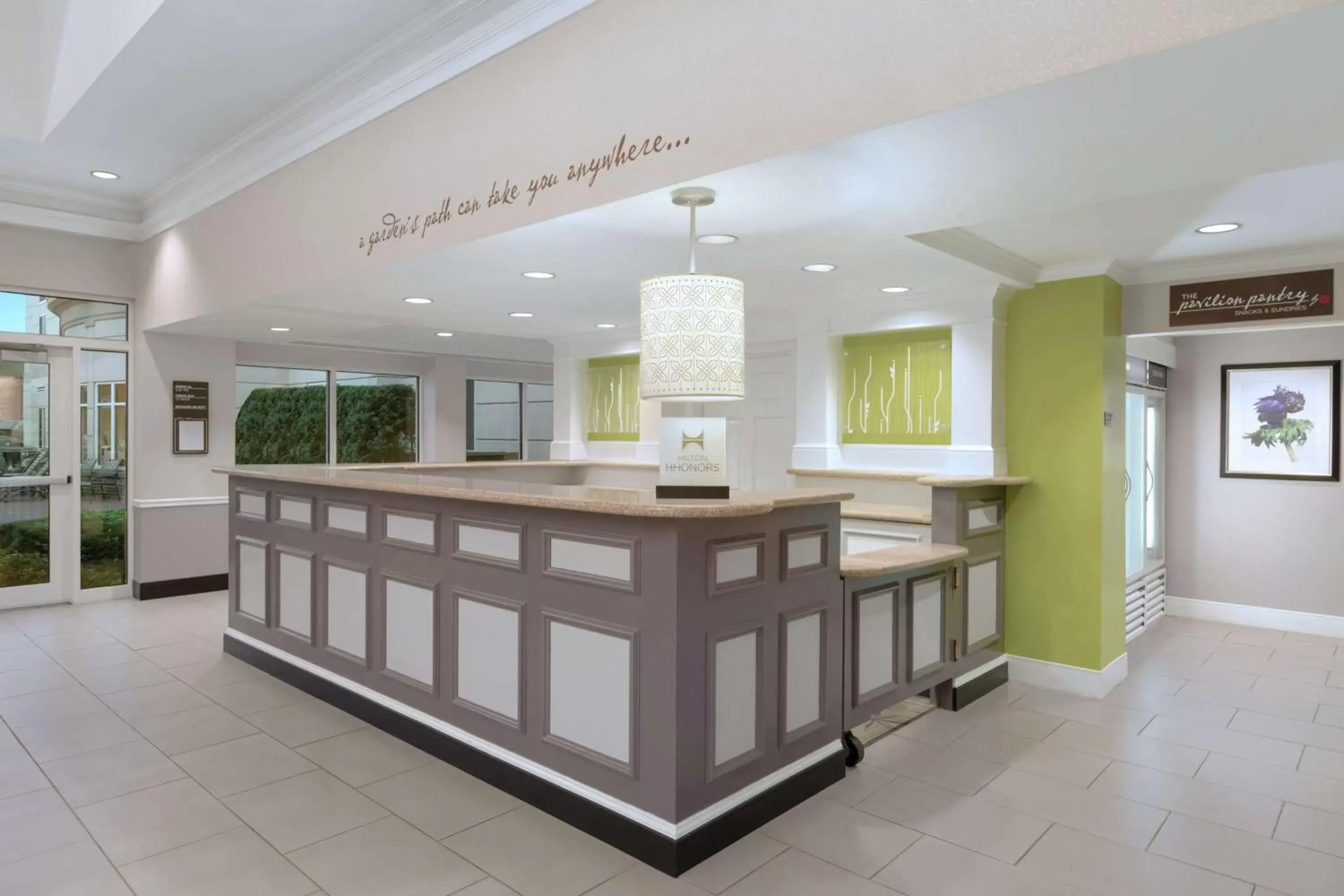 Lobby or reception in Hilton Garden Inn Springfield, MA Lobby or reception in Hilton Garden Inn Springfield, MA