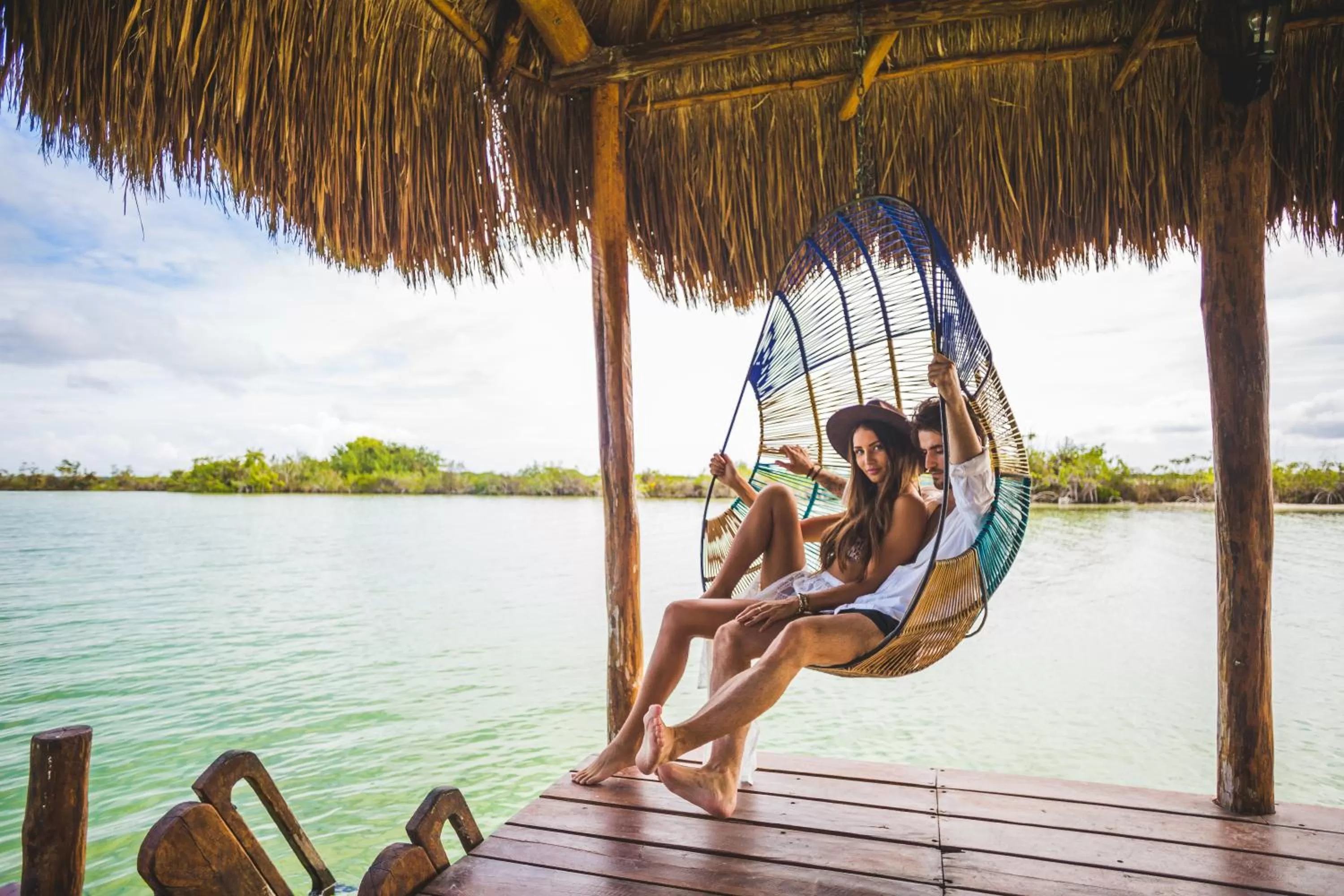 People in Casa Shiva Bacalar by MIJ