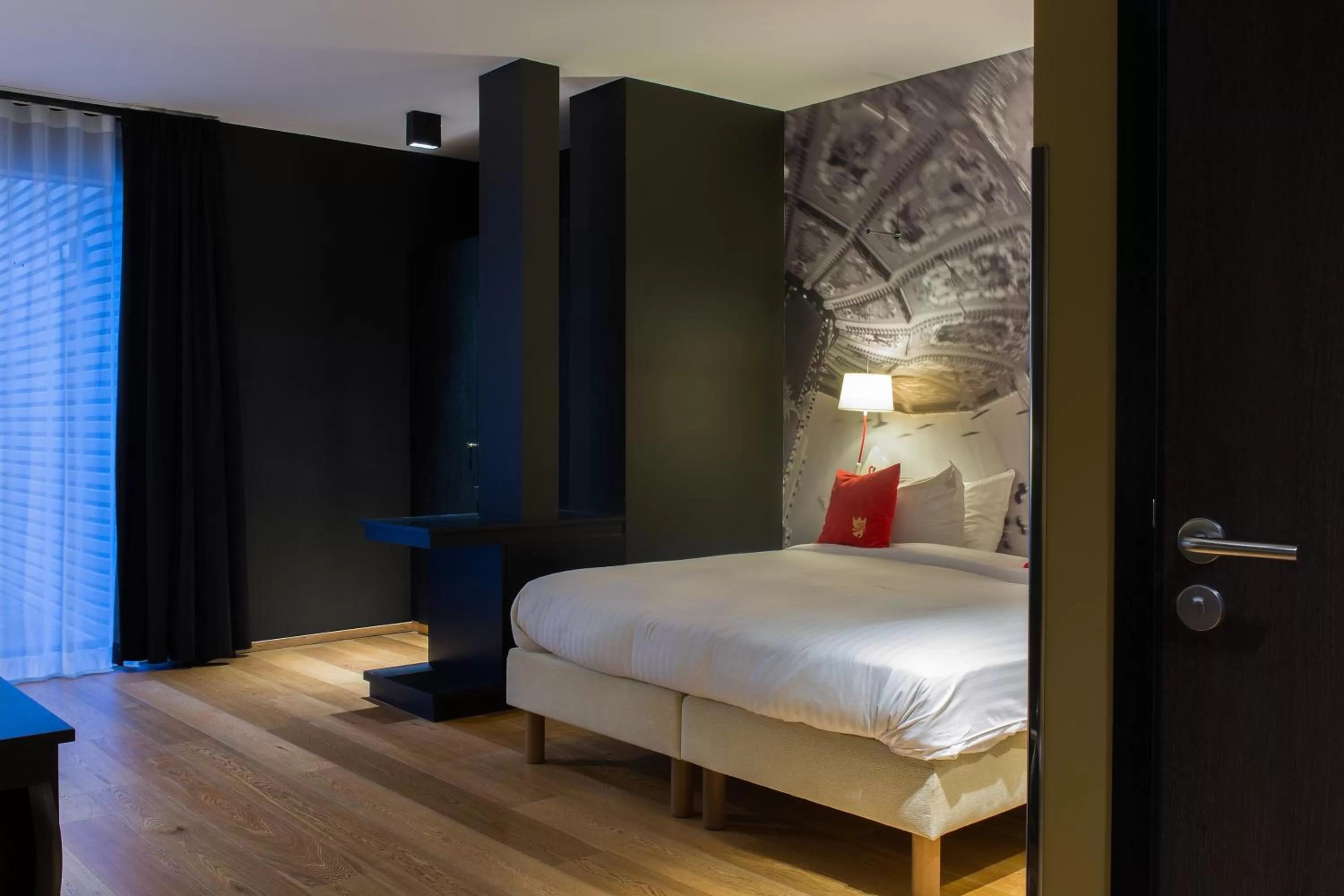 Bedroom, Bed in Hotel The Royal Snail