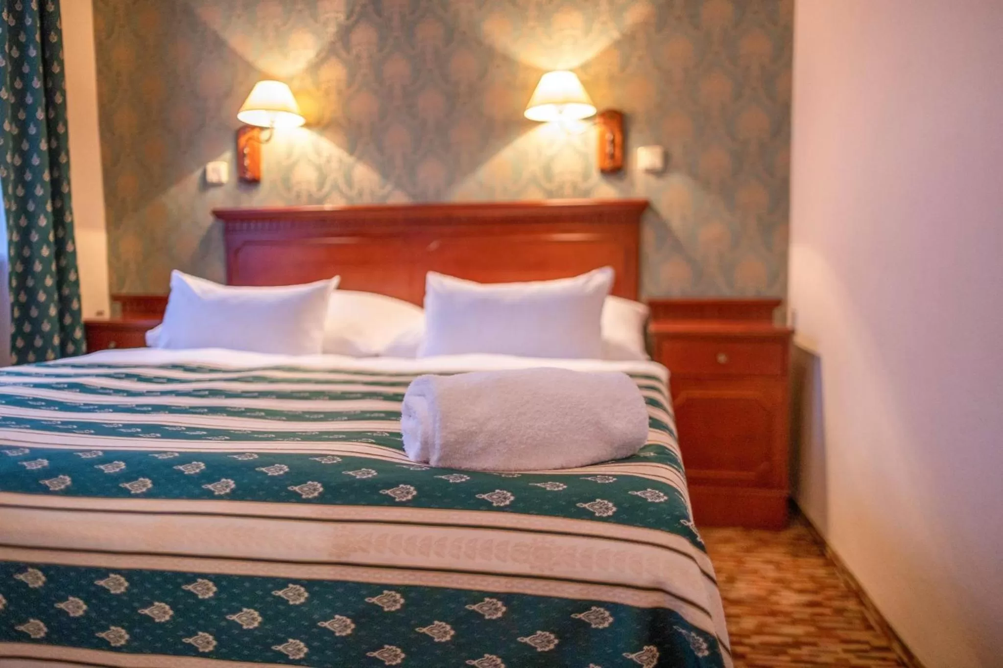 Bedroom in Hotel Meteor Plaza Prague