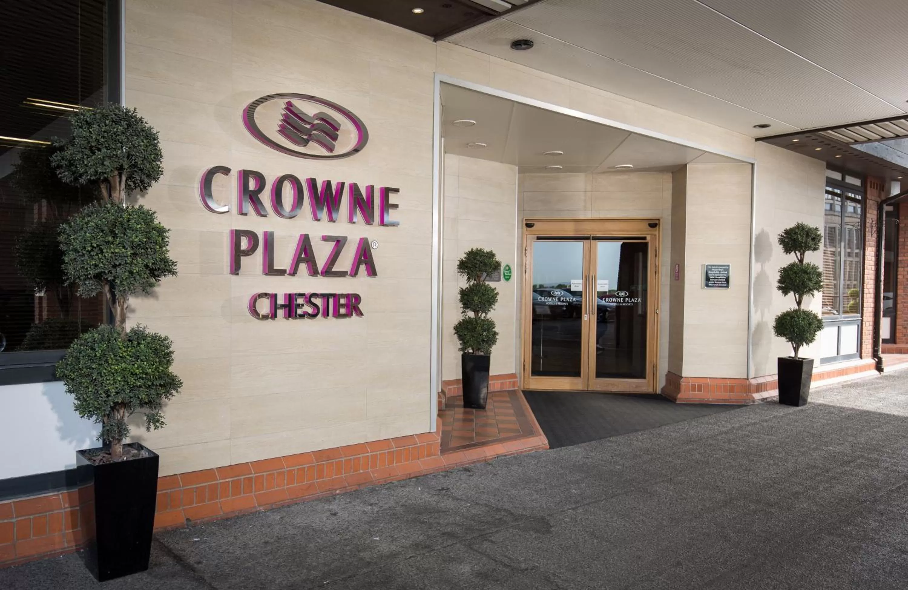 Property building in Crowne Plaza Chester by IHG