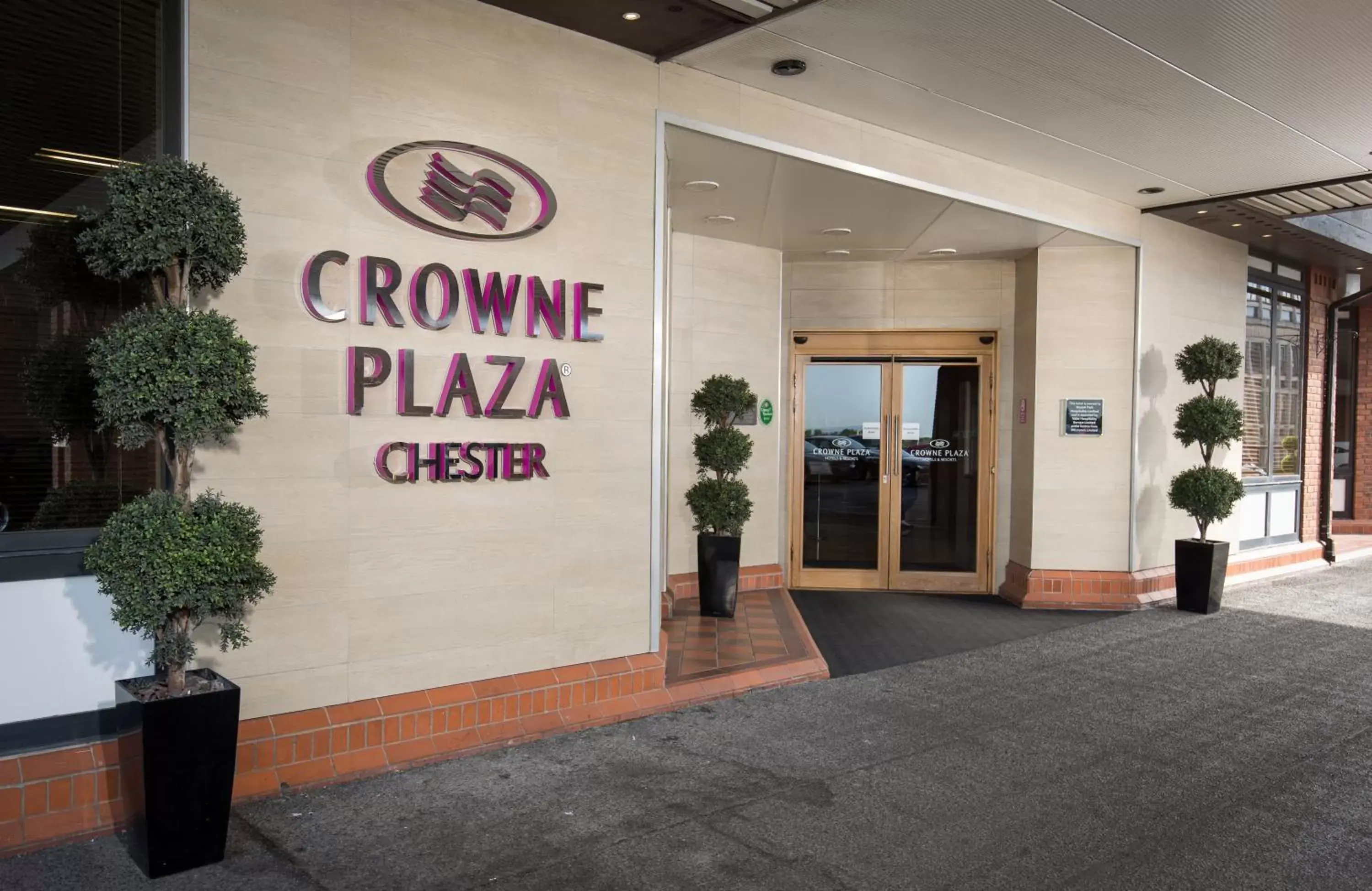 Property building in Crowne Plaza Chester, an IHG Hotel