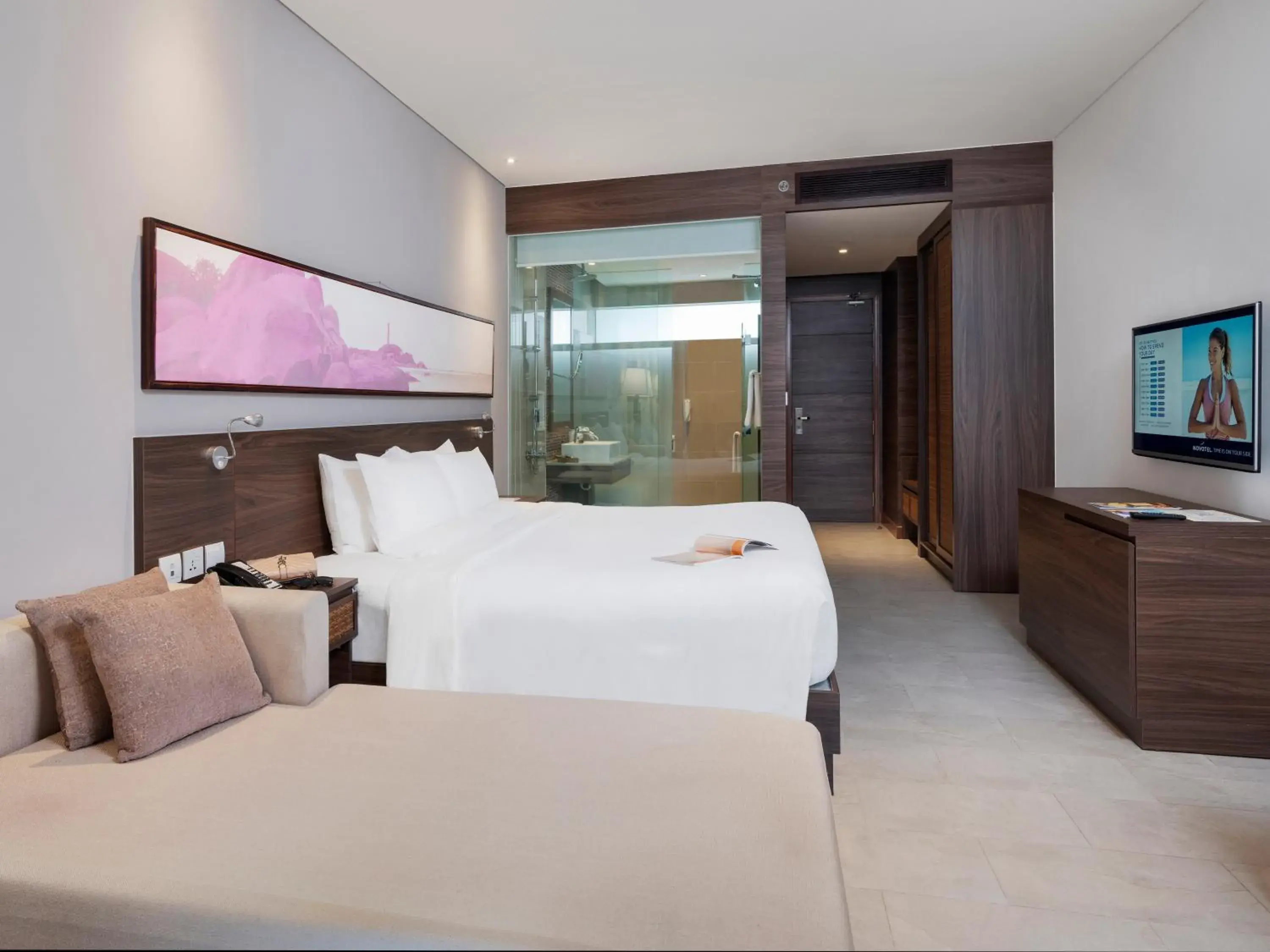 Bed in Novotel Phu Quoc Resort