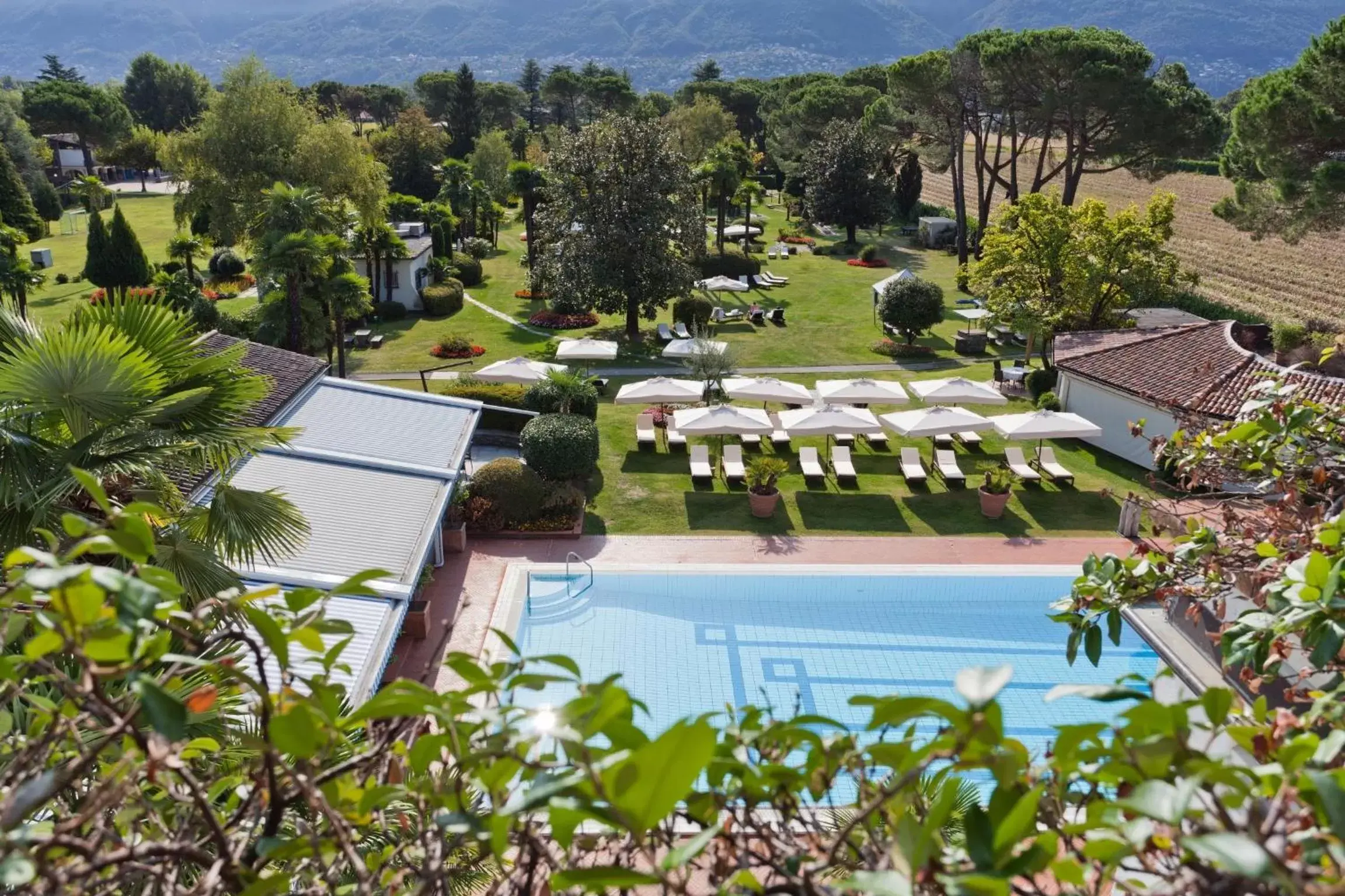 Day, Pool View in Parkhotel Delta, Wellbeing Resort