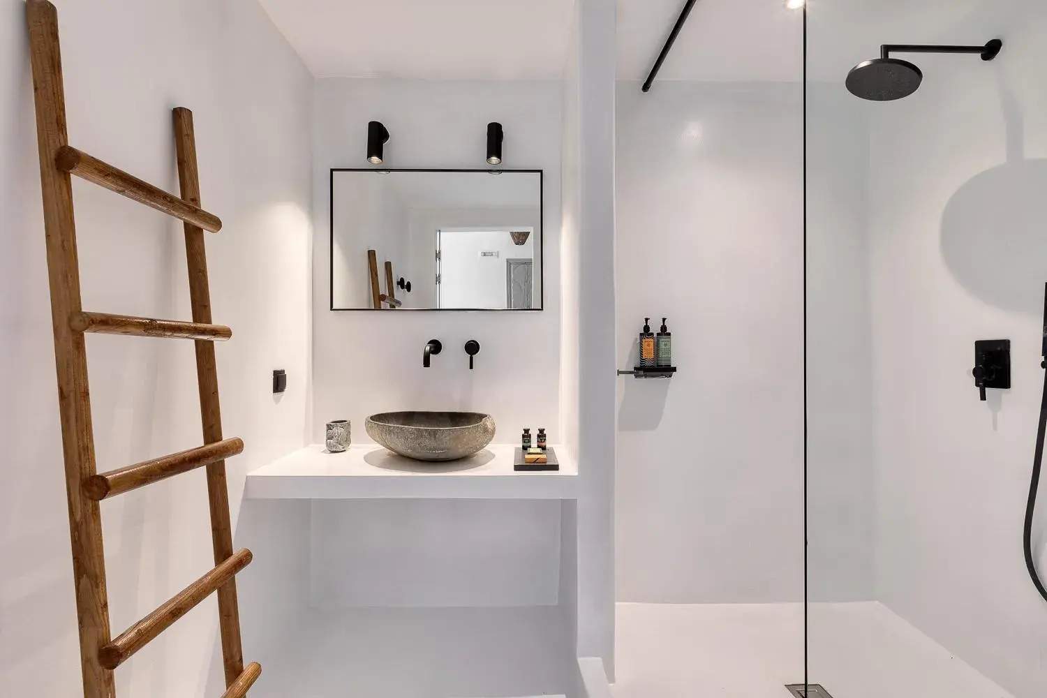 Bathroom in Rocabella Mykonos Hotel