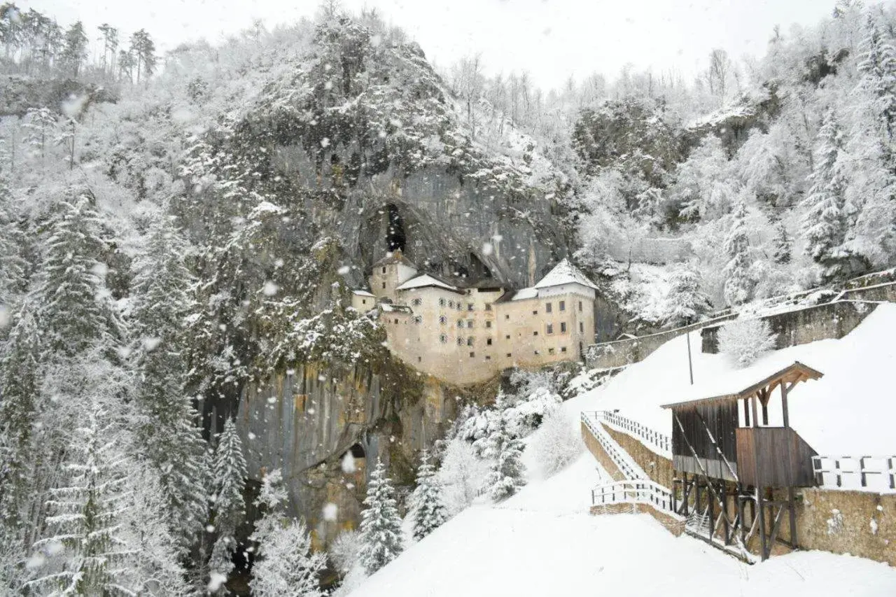Nearby landmark, Winter in Postojna Cave Hotel Jama