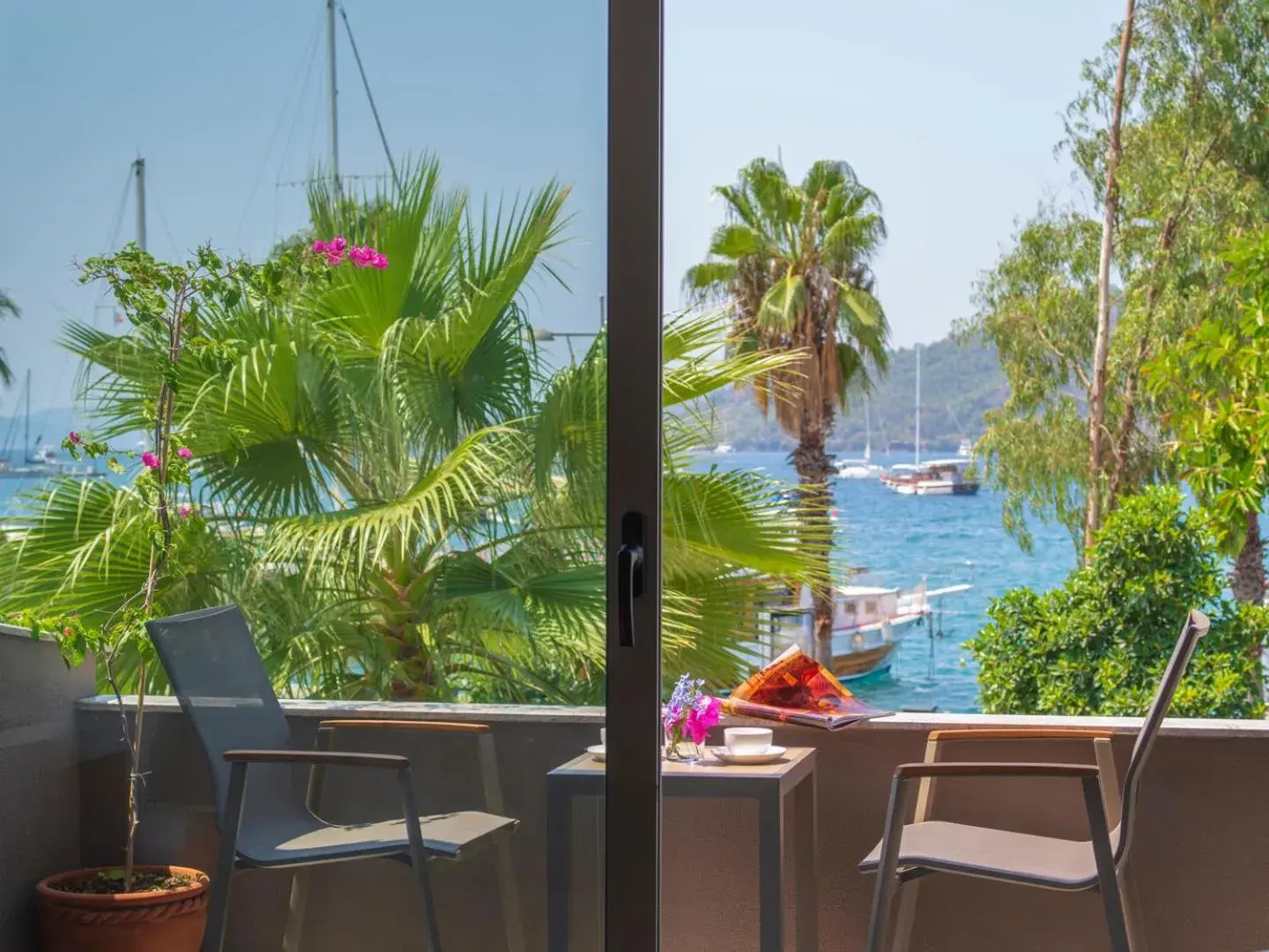 Sea view, Restaurant/Places to Eat in Marina Bay Gocek