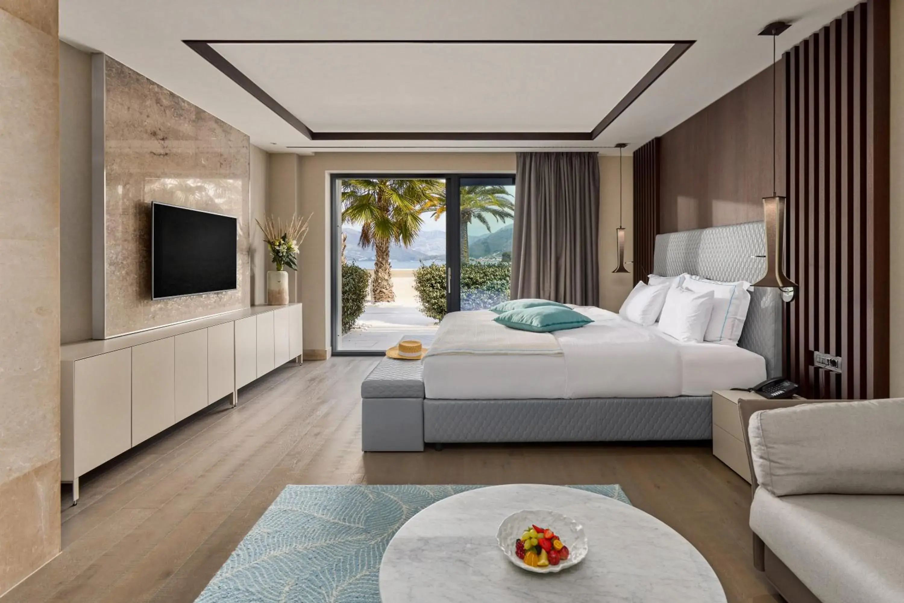 Photo of the whole room, Bed in Nikki Beach Montenegro